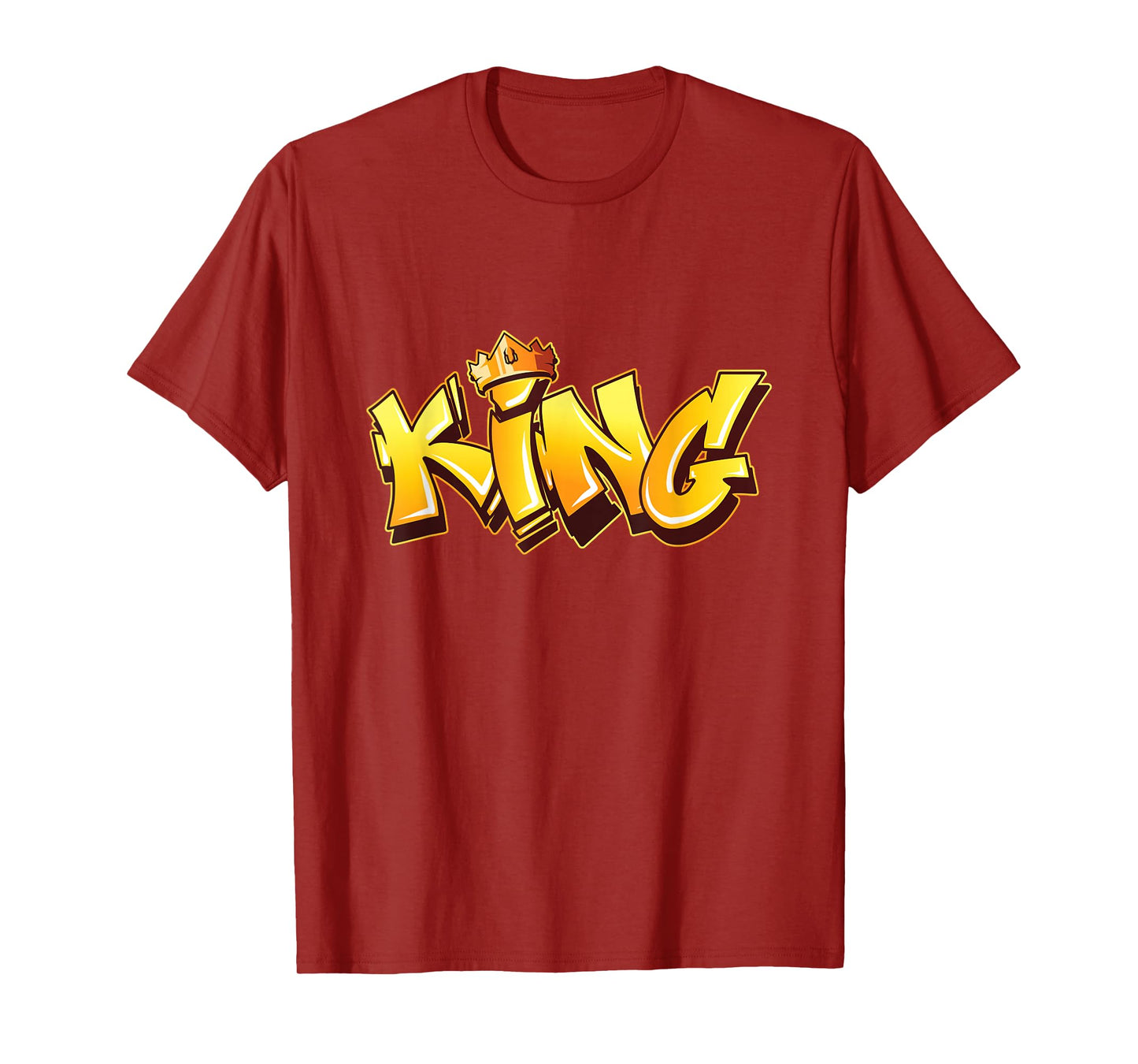 King Graffiti Art Street Art Urban Style Spray Paint Hip Hop T-Shirt