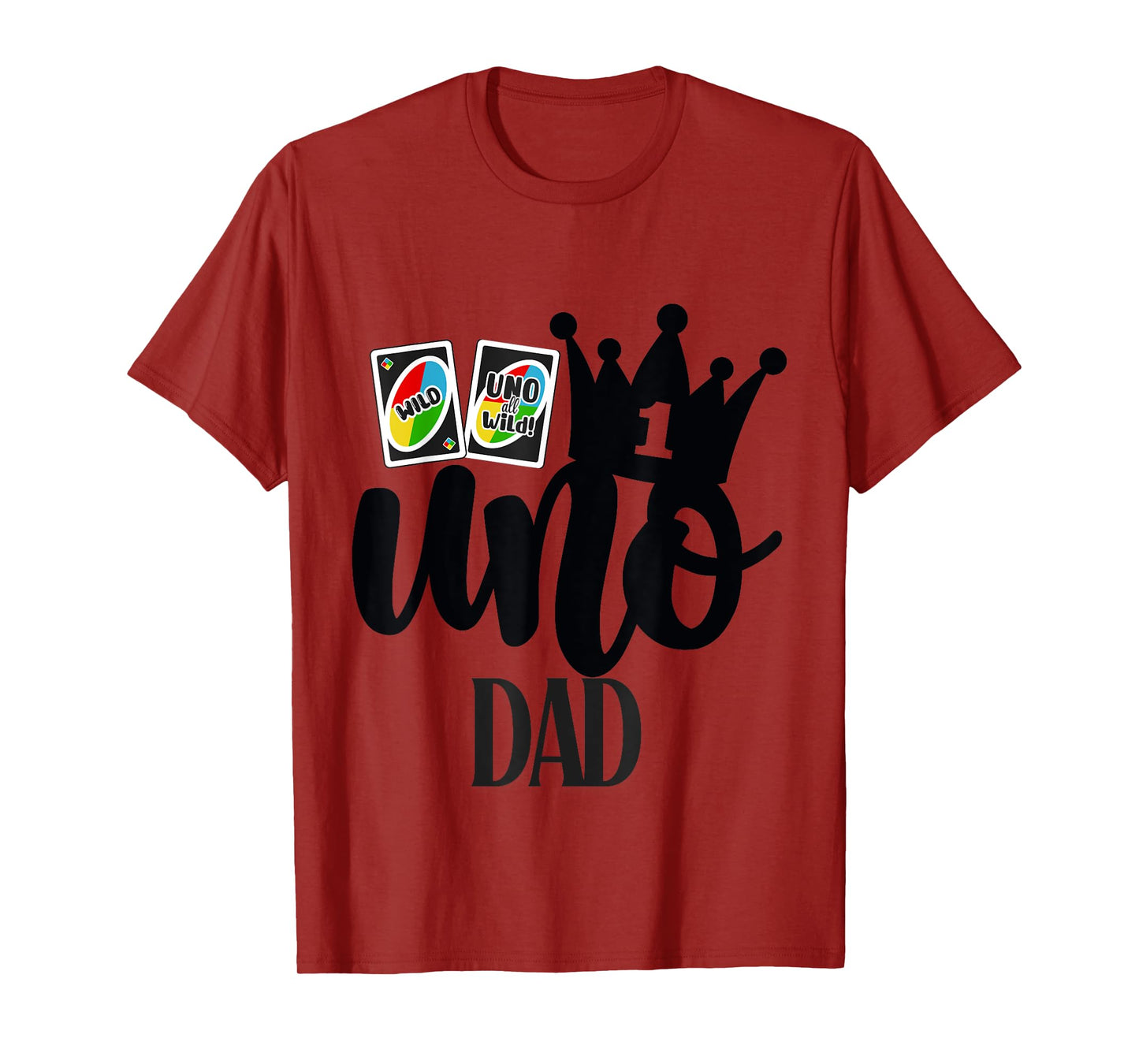 Uno 1st Birthday Dad T-Shirt