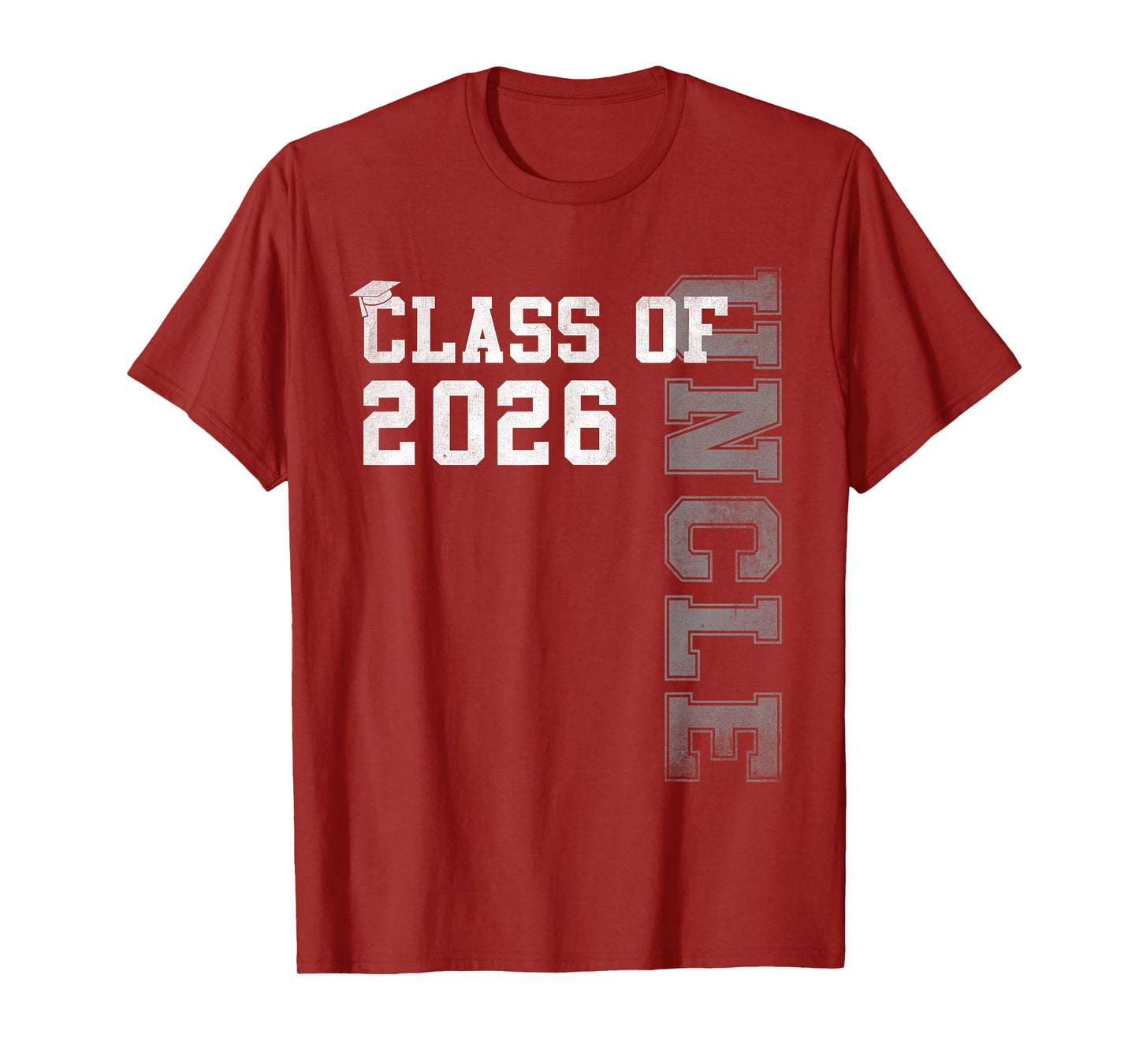 Proud Uncle Of A 2026 Graduate Grad Senior Graduation T-Shirt