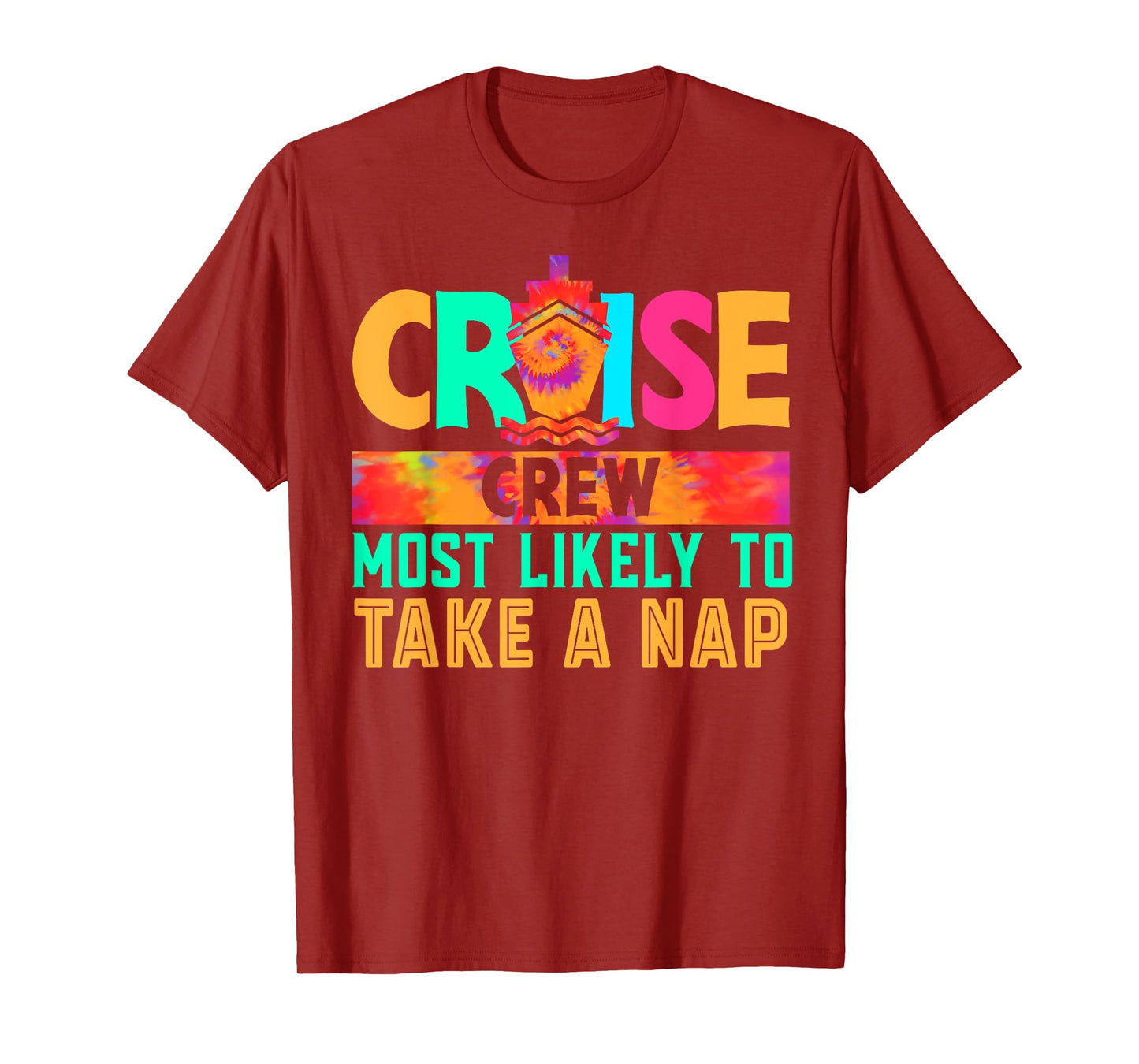 Cruise Crew Most Likely to Take A Nap Hippie T-Shirt