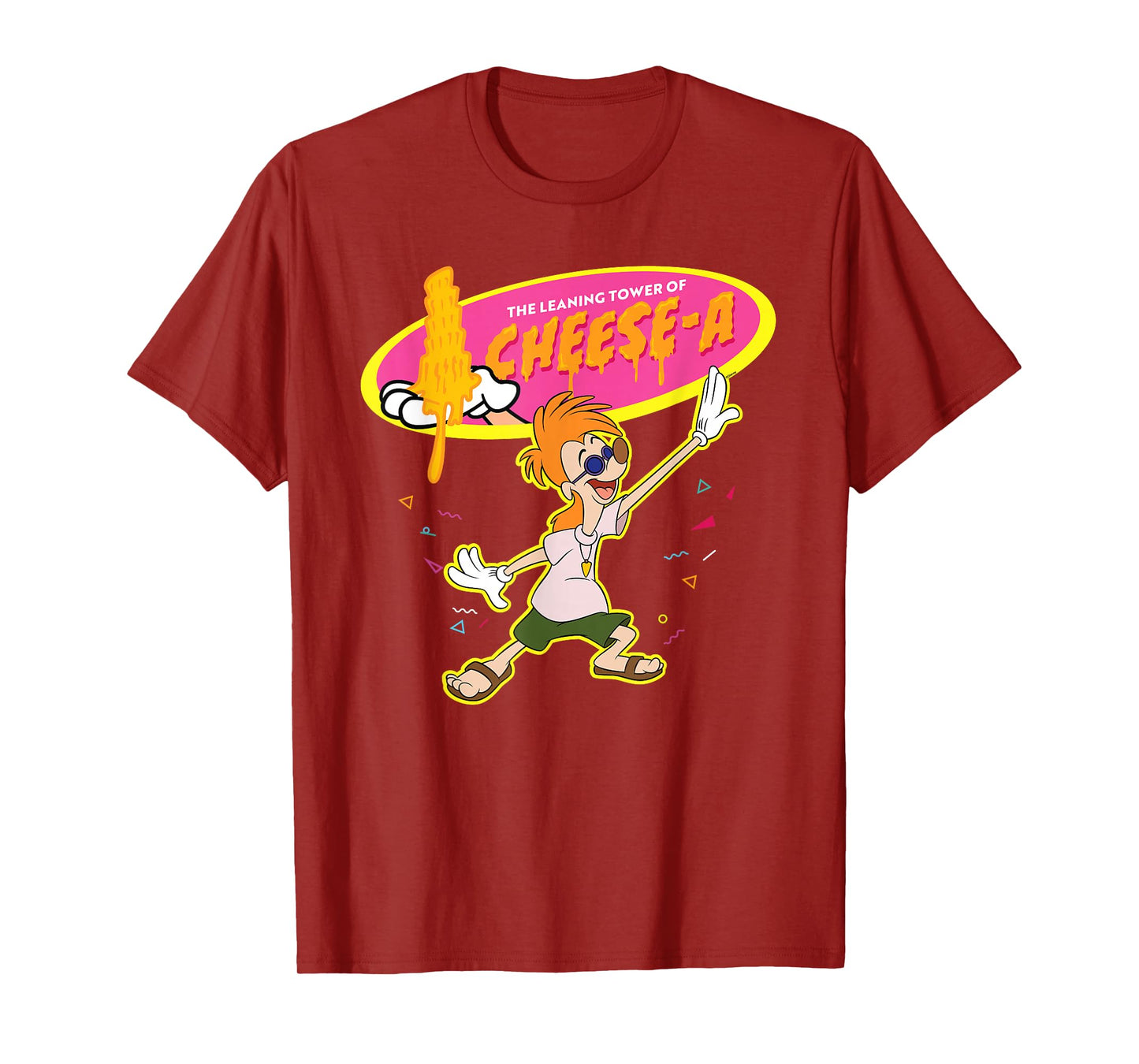 Disney A Goofy Movie 30th Anniversary Bobby Tower Cheese-a T-Shirt