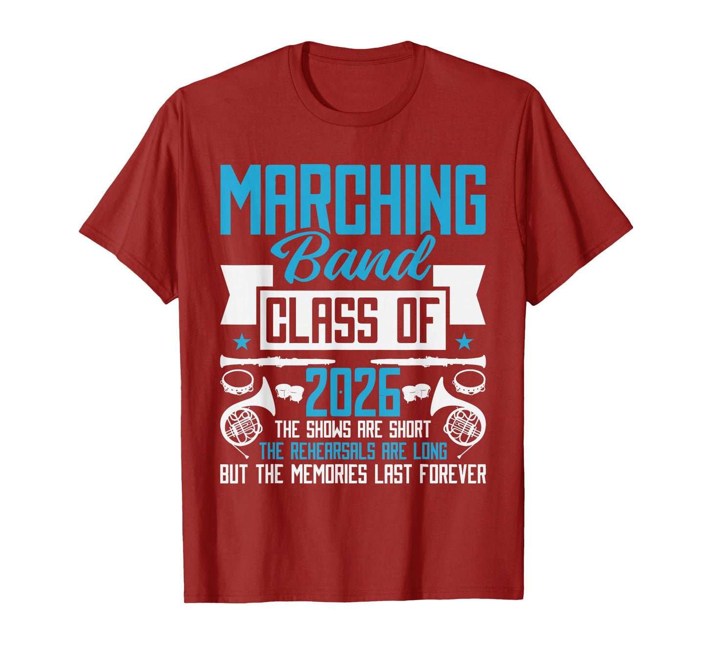 Senior 2026 Marching Band Class of 2026 T-Shirt