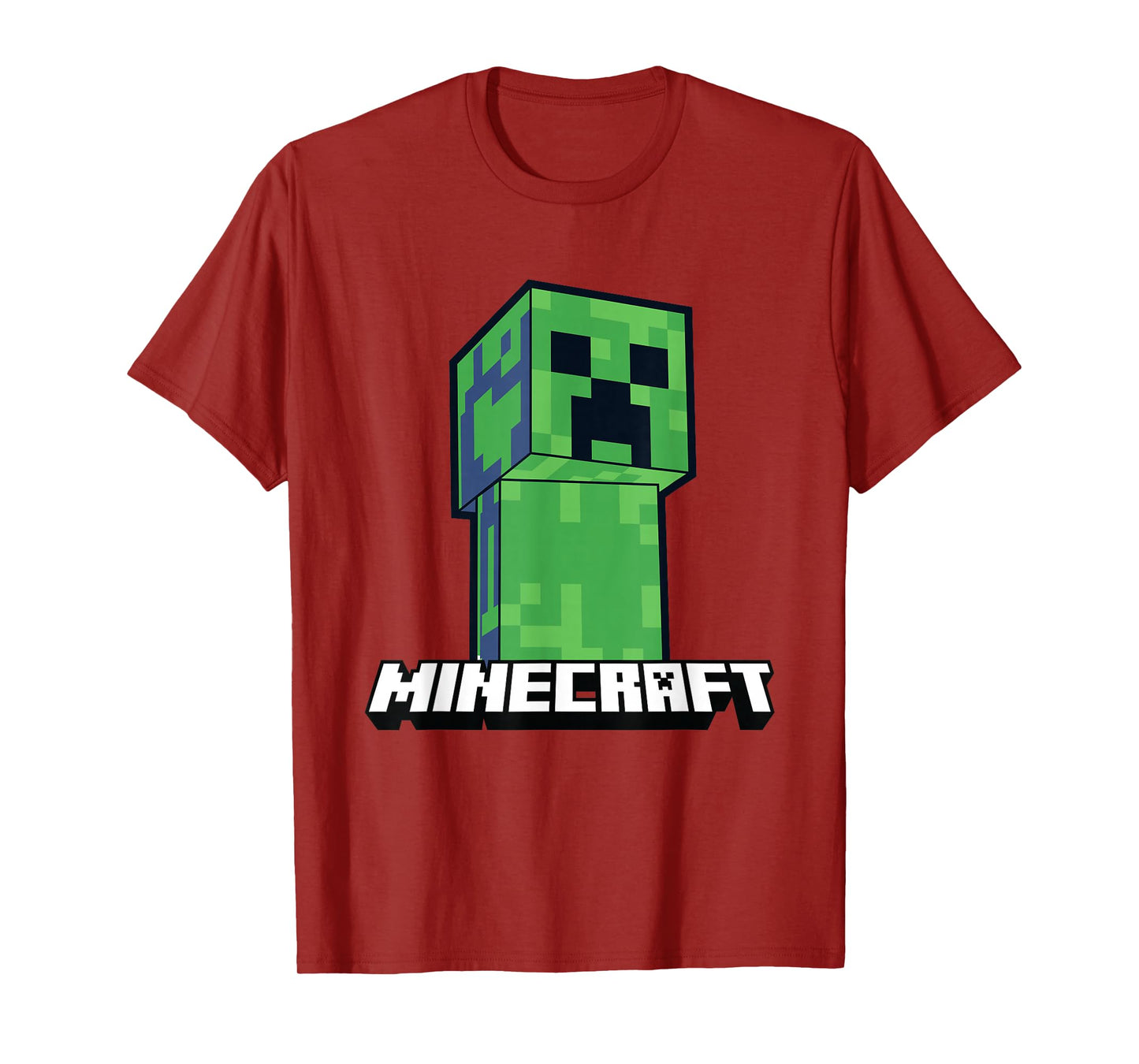 Minecraft Big Creeper Face T-Shirt