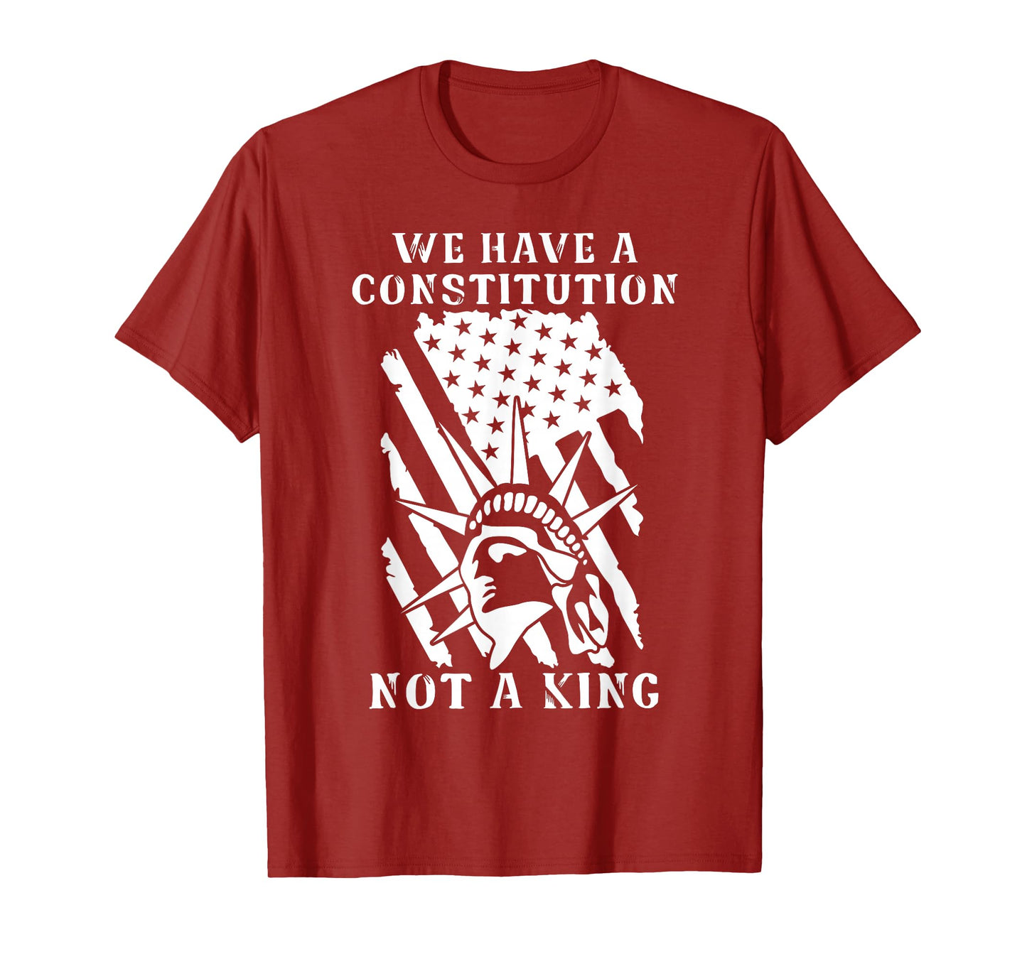 No Kings America We Have a Constitution Not a King Protest T-Shirt
