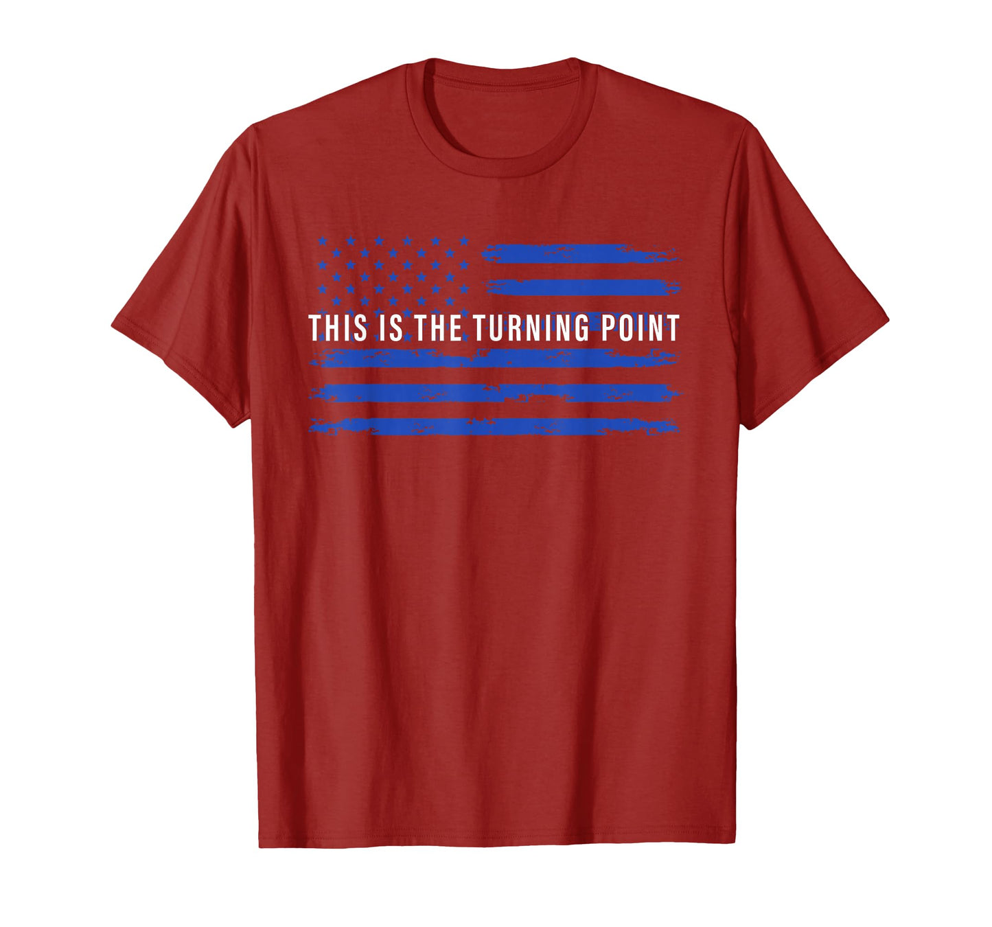 This is The Turning Point Tee USA Flag for Men Women Teens T-Shirt