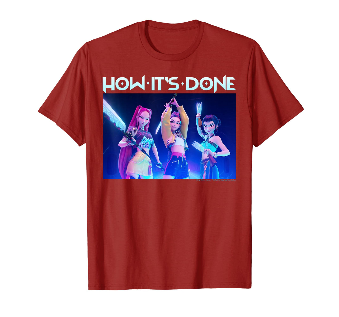 Kpop Demon Hunters Halloween How It's Done Huntrix Group T-Shirt