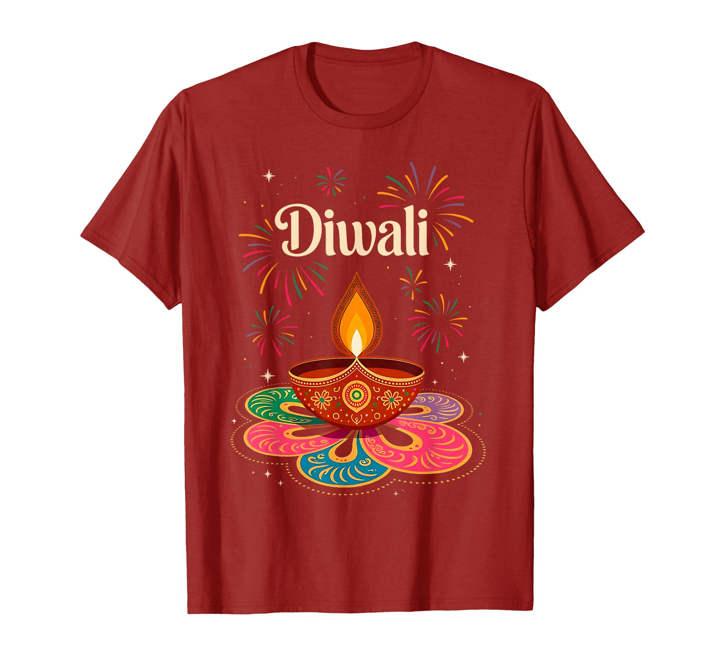 Happy Diwali Deepavali Hindu Indian Festival of Lights T-Shirt