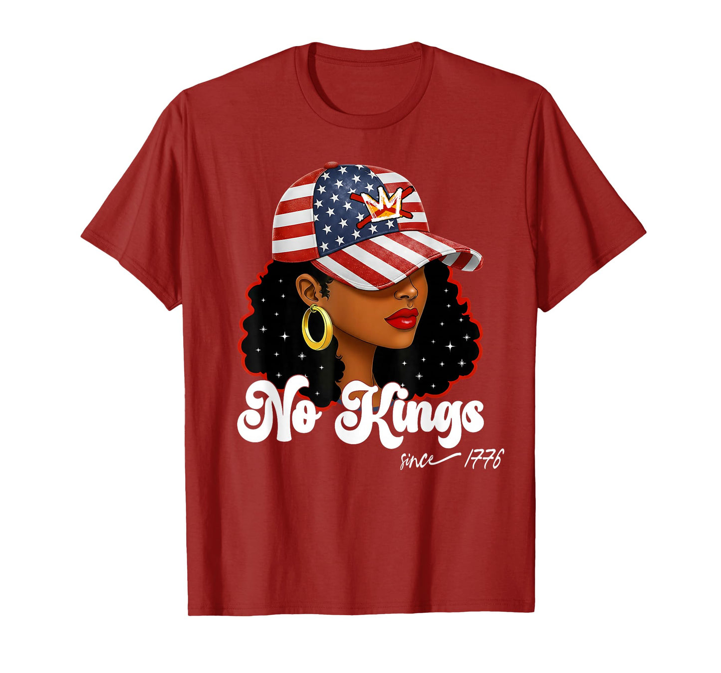 No King Since 1776 No King in America T-Shirt