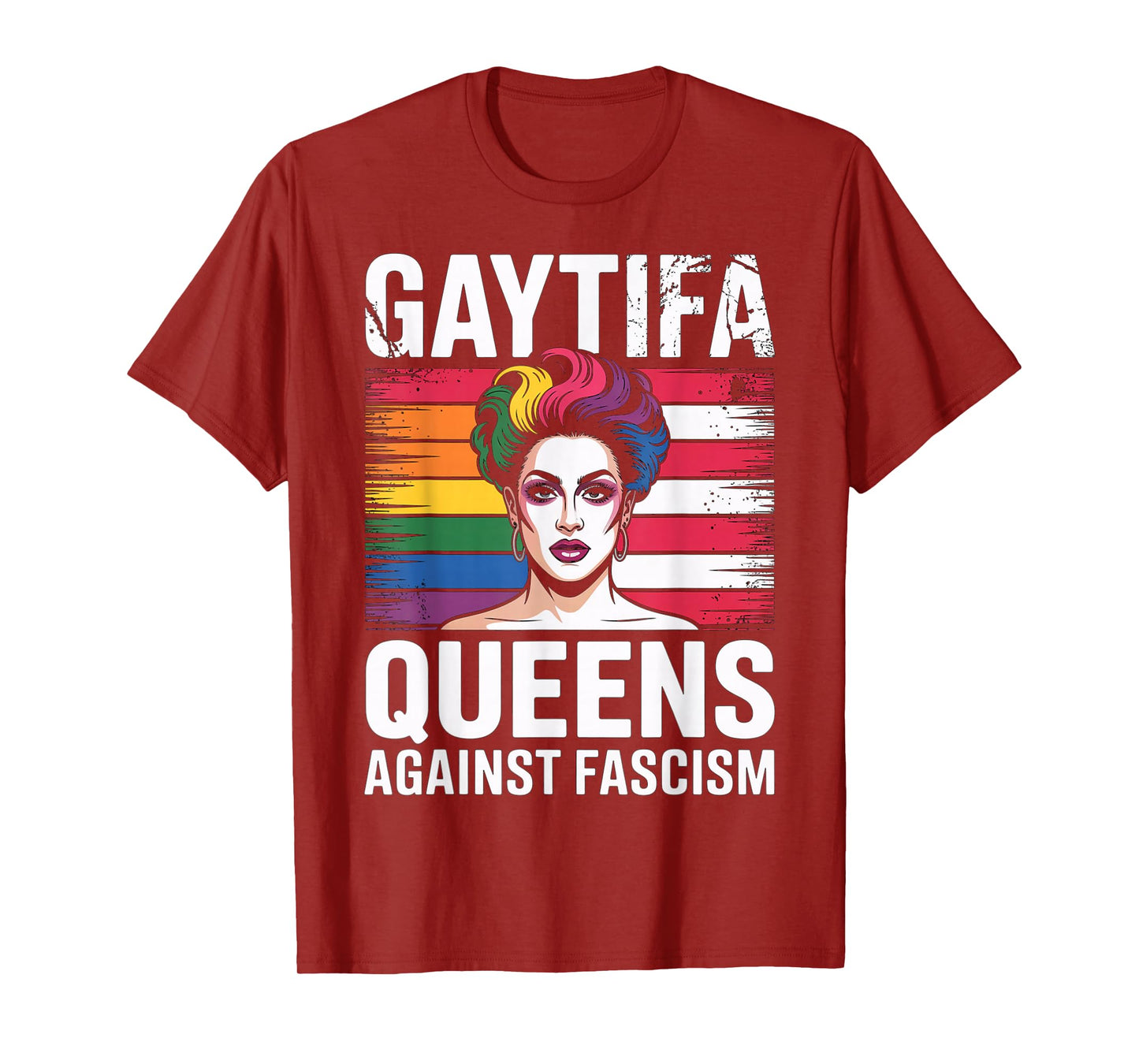 Gaytifa Drag Queens Against Fascism Resist No Kings LGBTQ T-Shirt