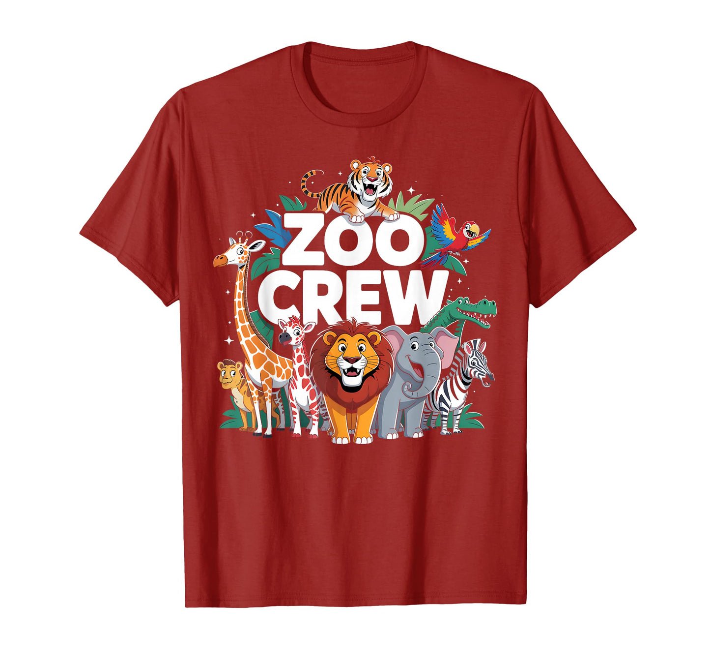 Zoo Crew Jungle Animal Lover Safari Wildlife Zoo Keeper T-Shirt