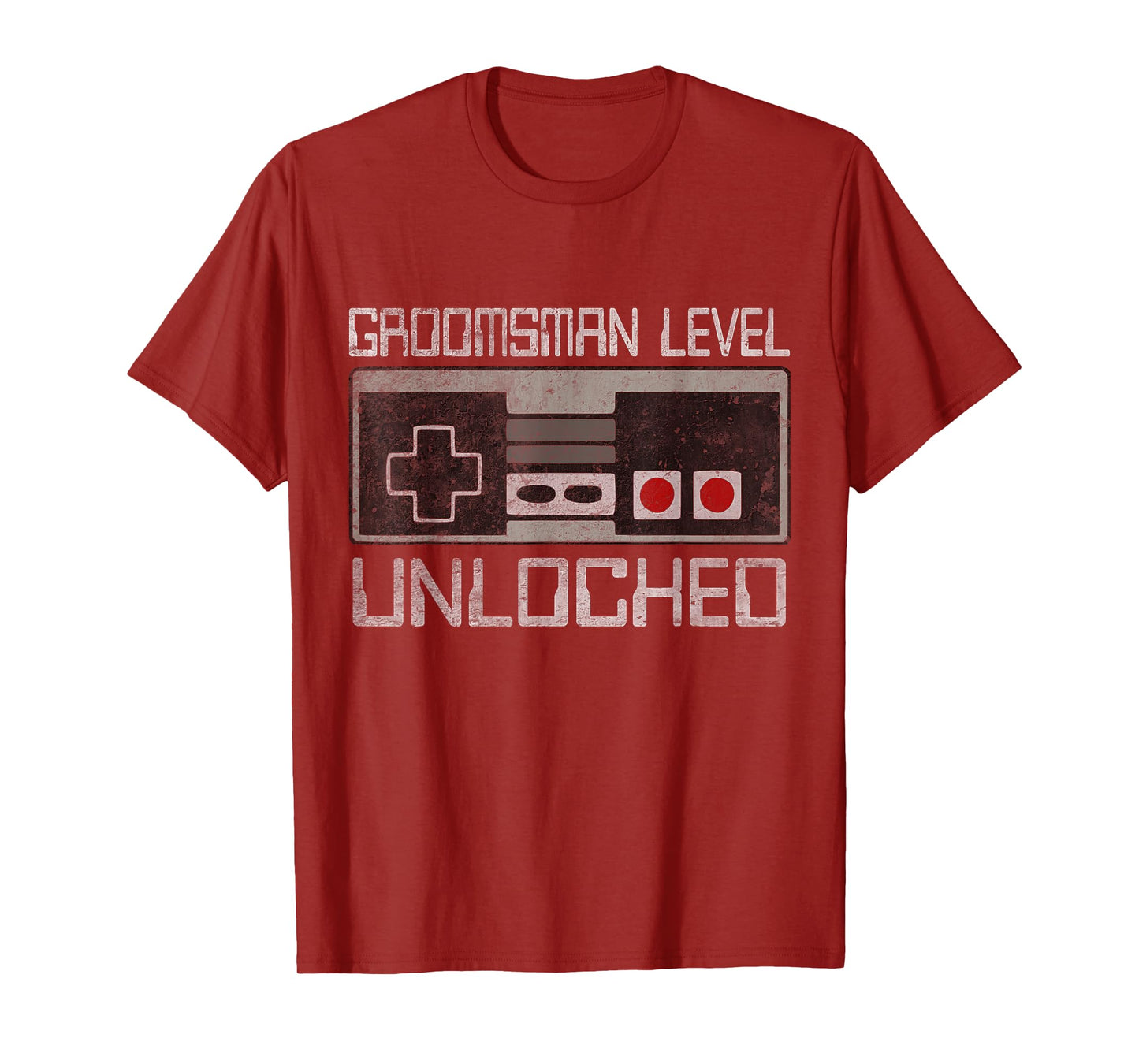 Groomsmen Matching Bachelor Party For Gamer Husband Wedding T-Shirt