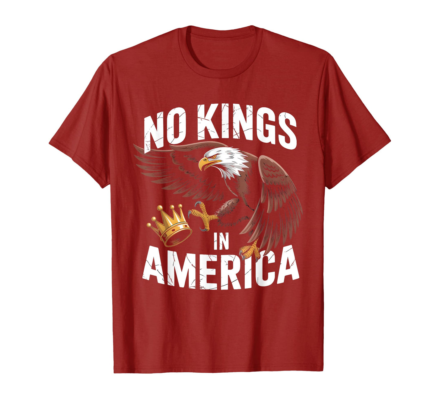 No Kings In America Eagle We The people No Kings In America T-Shirt