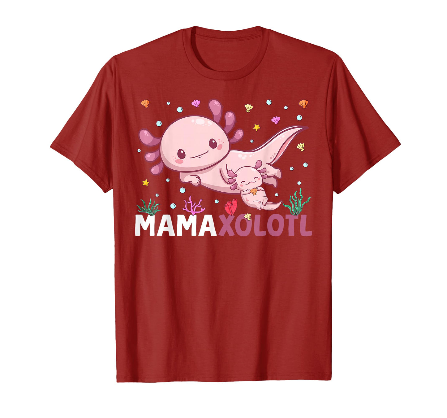 MamaXolotl Mother's Day Daughter Axolotl Mom Mother's Day T-Shirt