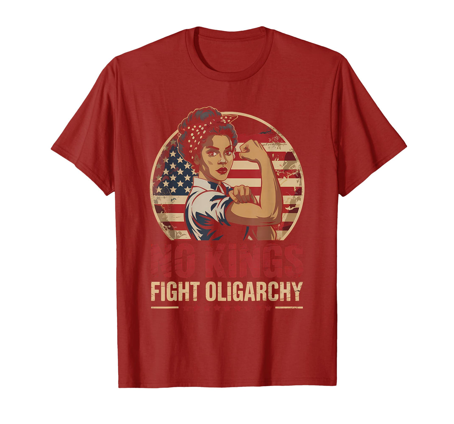 No Kings T Shirt Fight Oligarchy No Kings In America Women T-Shirt