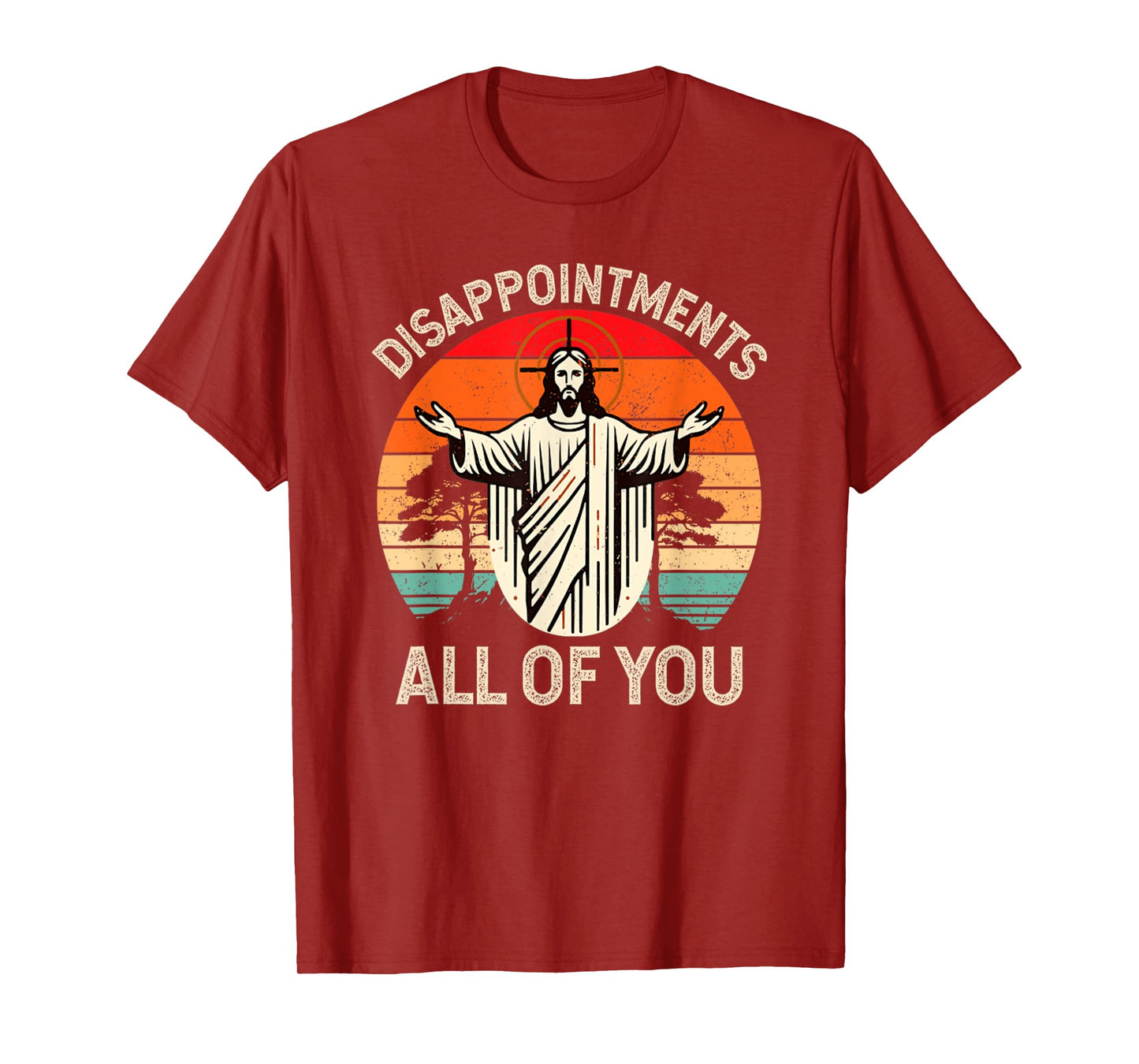 Retro Vintage Disappointment All of You Christian Jesus T-Shirt