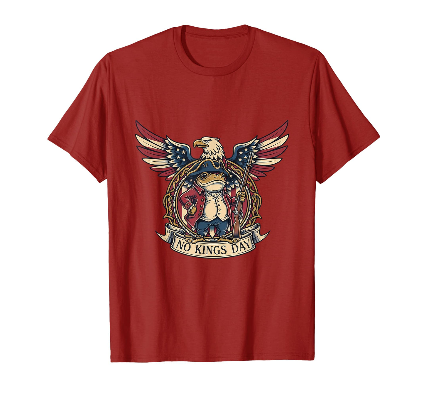 No Kings Day Portland Shirt Frog Protest T-Shirt