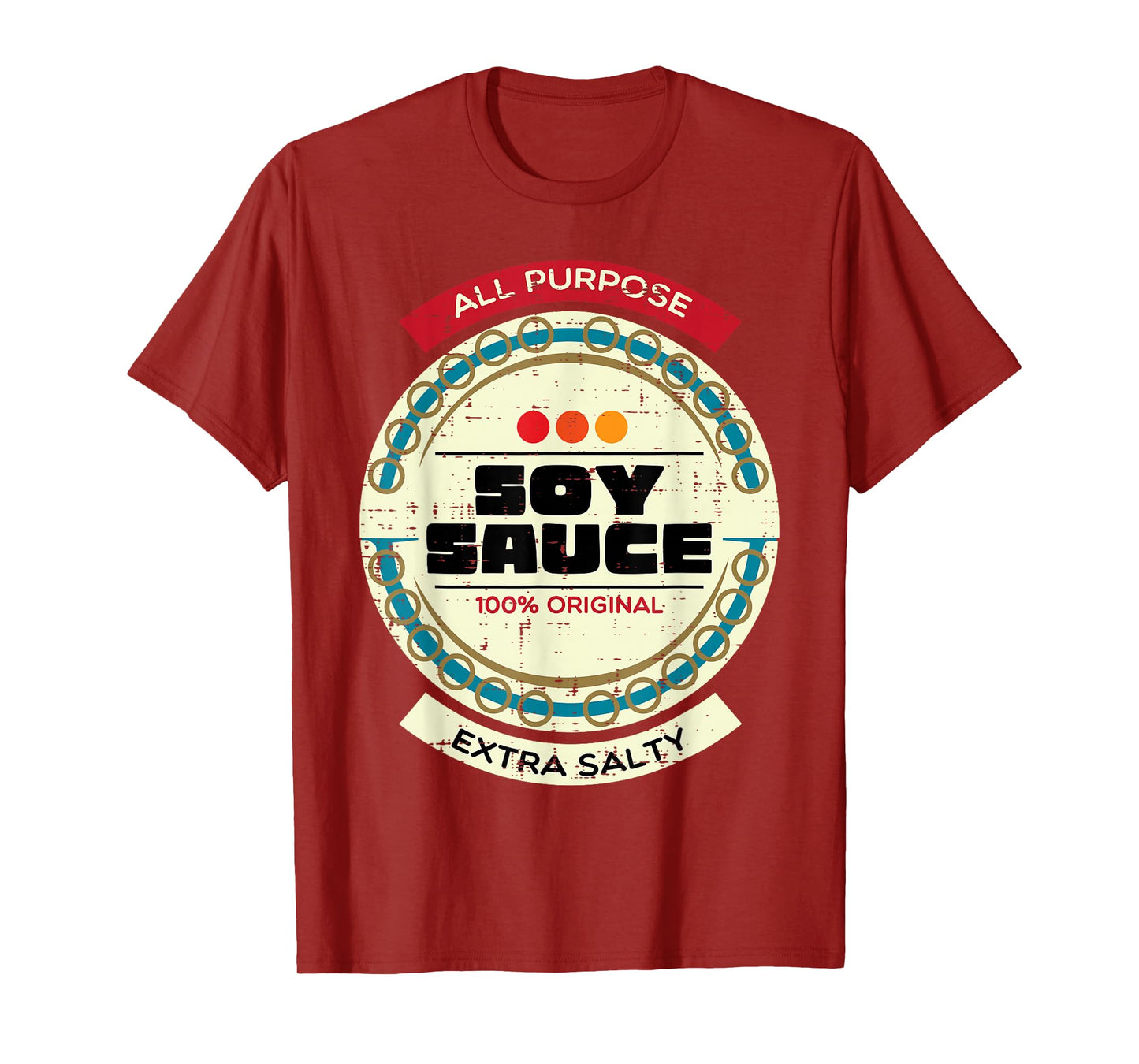 Halloween Soy Sauce Funny Group Costume Food Women Men Kids T-Shirt