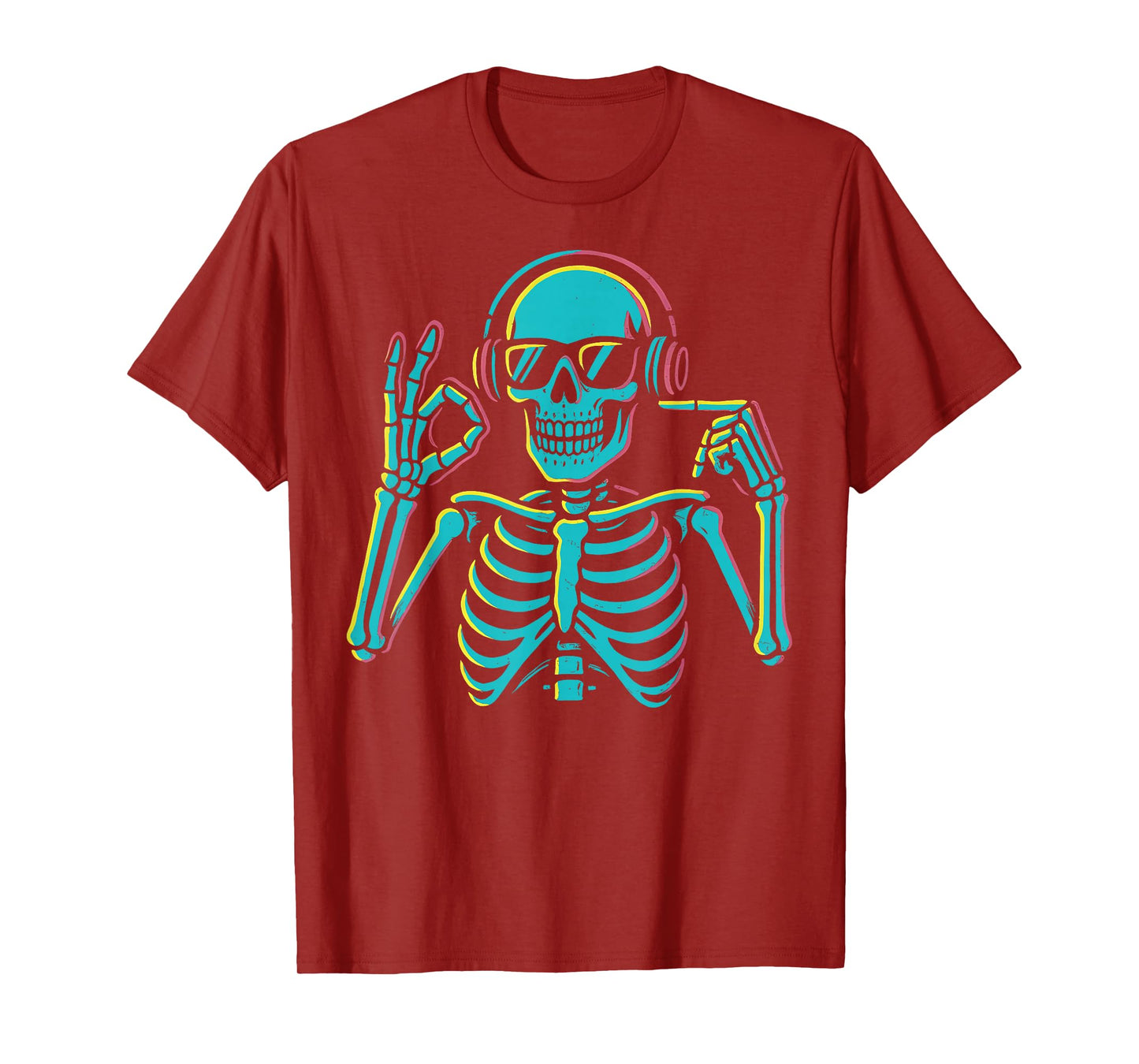 67 Skeleton Funny Six Seven Gen Alpha Halloween Meme T-Shirt