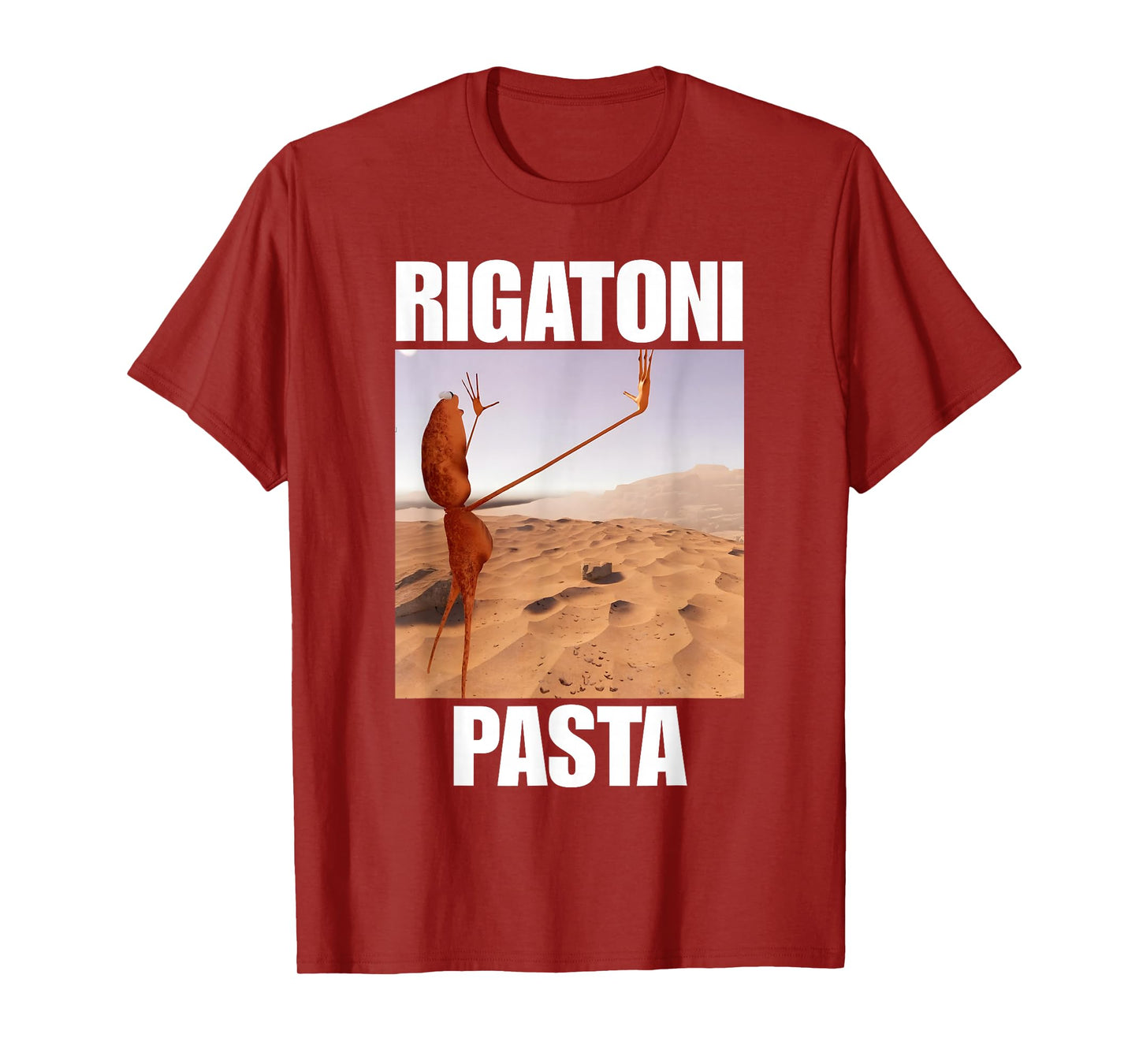 Marcus The Worm Rigatoni Pasta T-Shirt