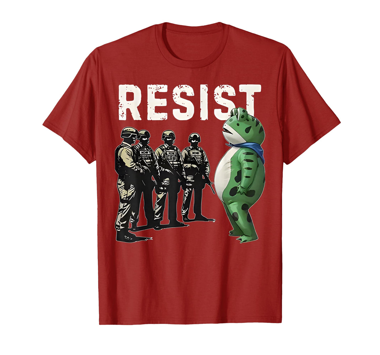 Frogs Resist - Portland Frog Protest T-Shirt