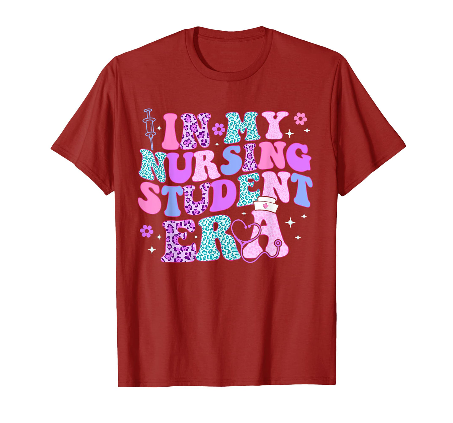 Groovy In My Nursing Student Era Nursing Future Nurse T-Shirt