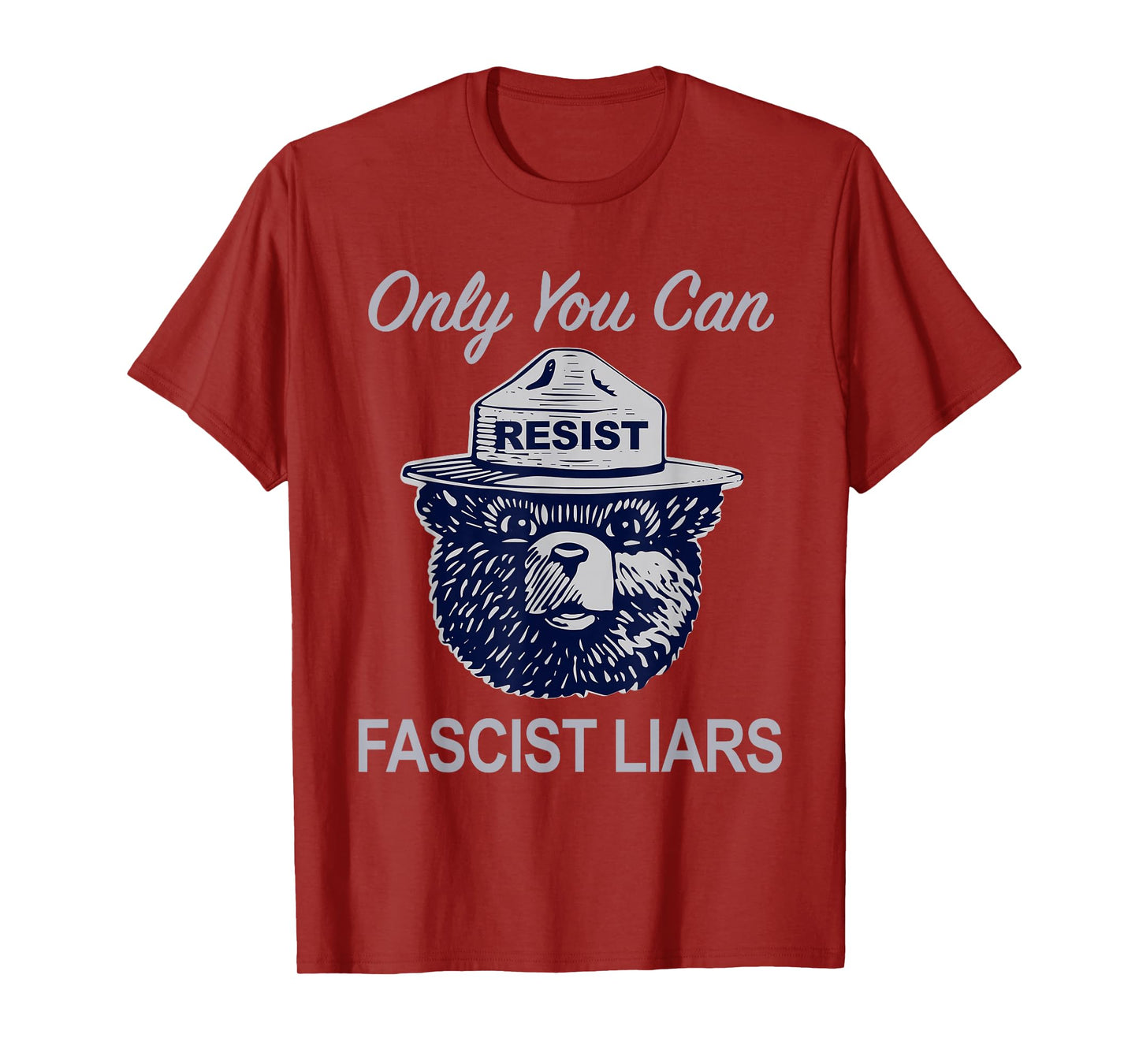 Only You can Resist Fascist Liars T-Shirt