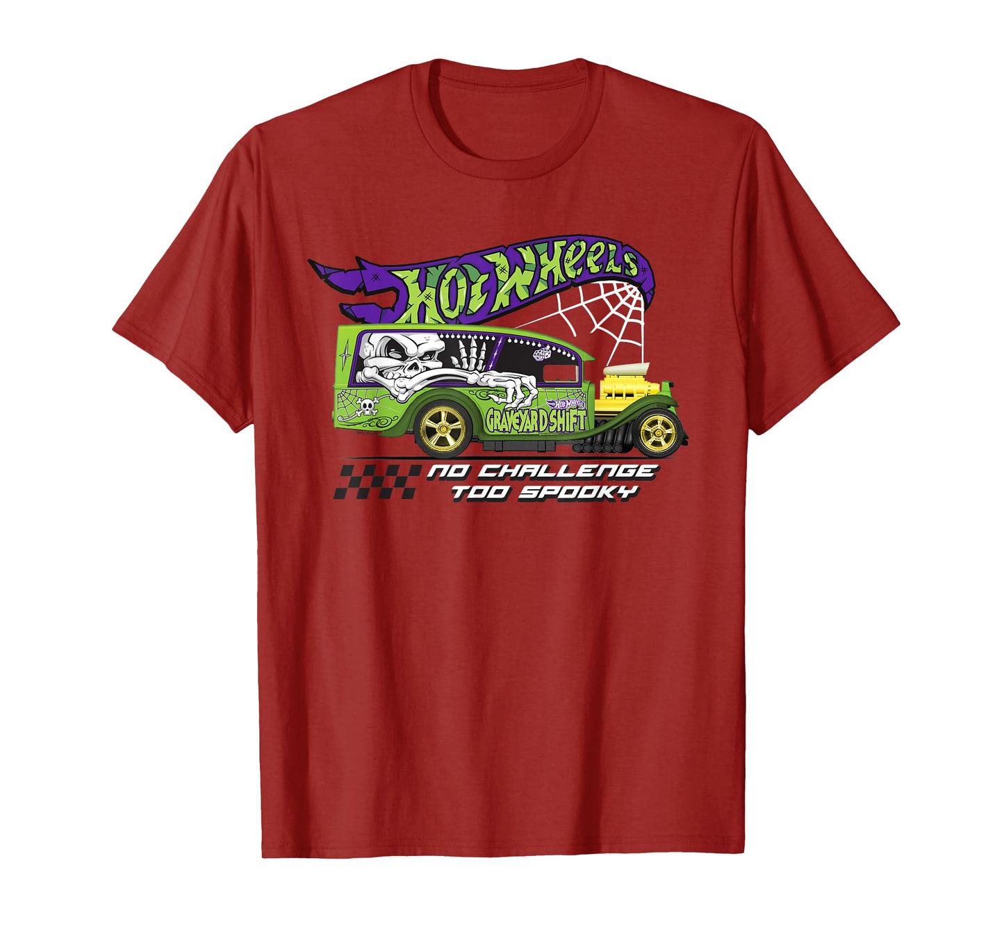 Hot Wheels - No Challenge Too Spooky T-Shirt