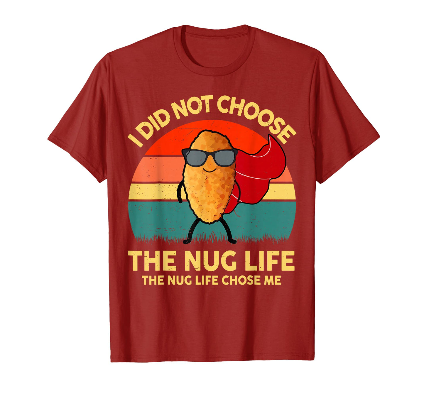 Kid Nug-Life I Love Chicken Nugget Boy Toddler Funny Graphic T-Shirt