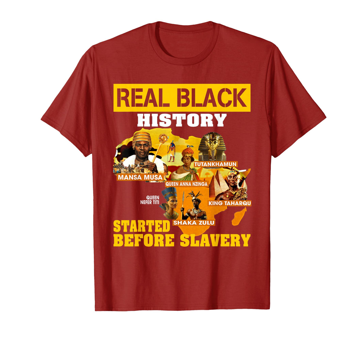Black History Didn't Start With Slavery Proud African Gifts T-Shirt