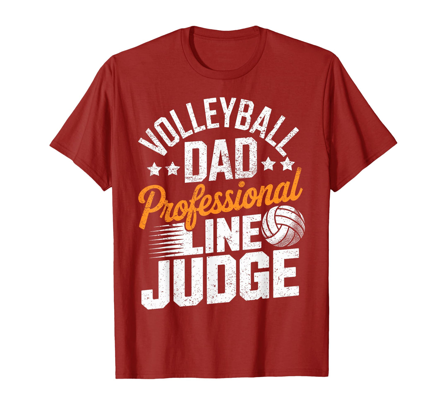 Funny Volleyball Dad Professional Line Judge Player Coach T-Shirt