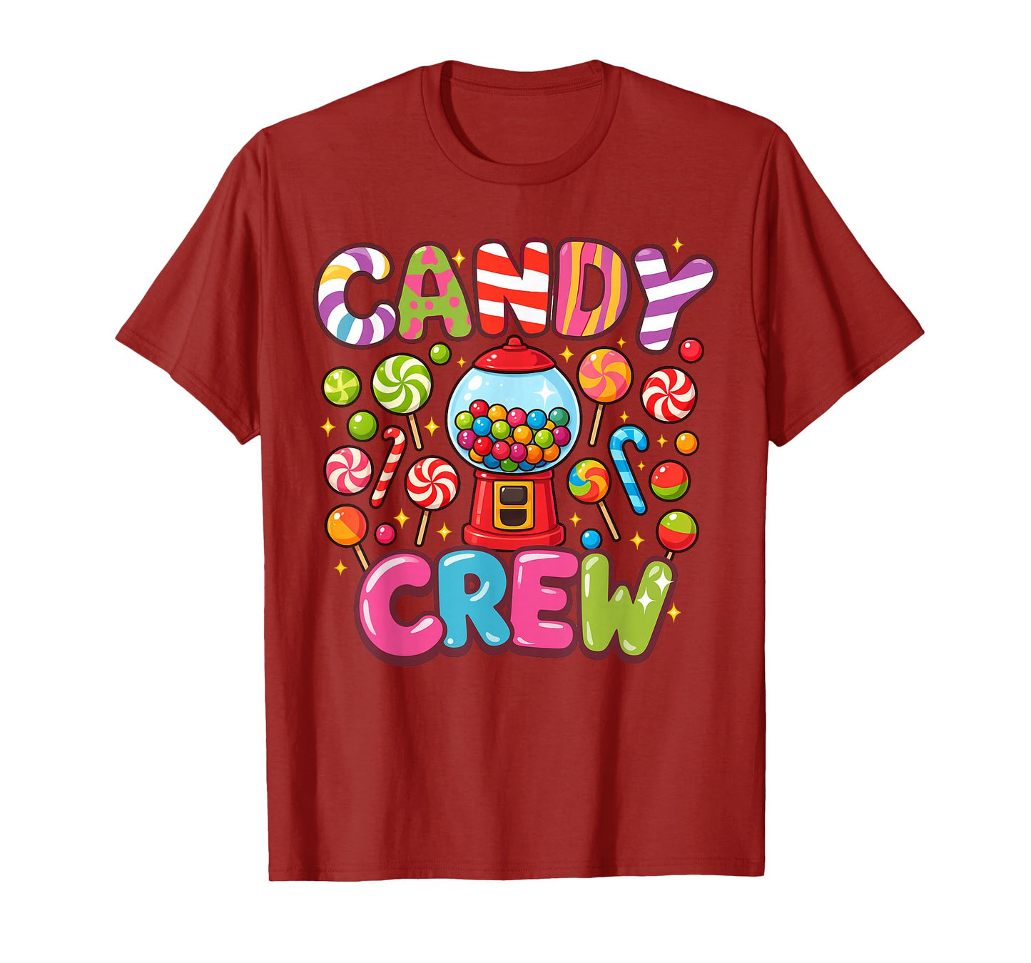 Candy Crew Candy Costume Women Candy Land Kids Sweetie T-Shirt