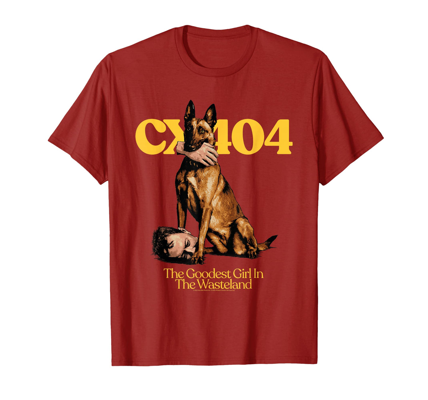 Fallout CX404 Goodest Girl in the Wasteland Dog TV Show T-Shirt