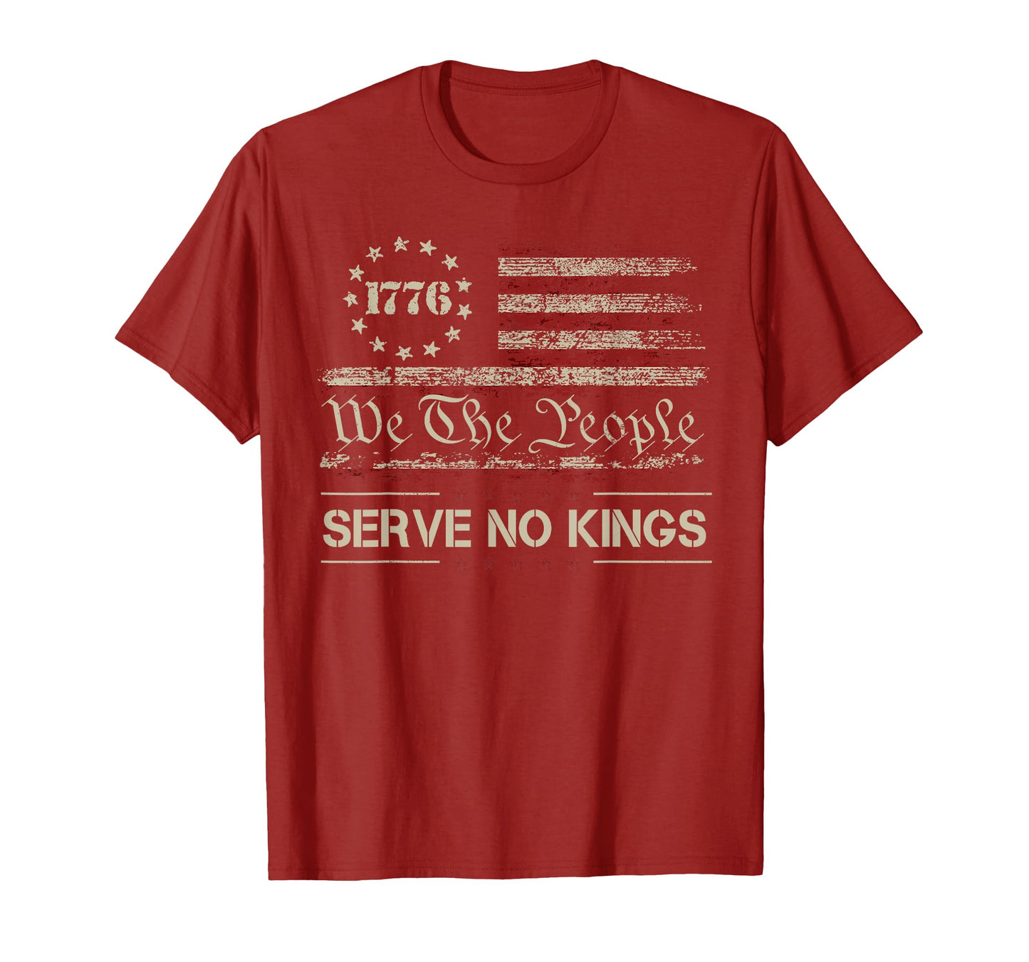 We The People Serve No Kings Vintage T-Shirt