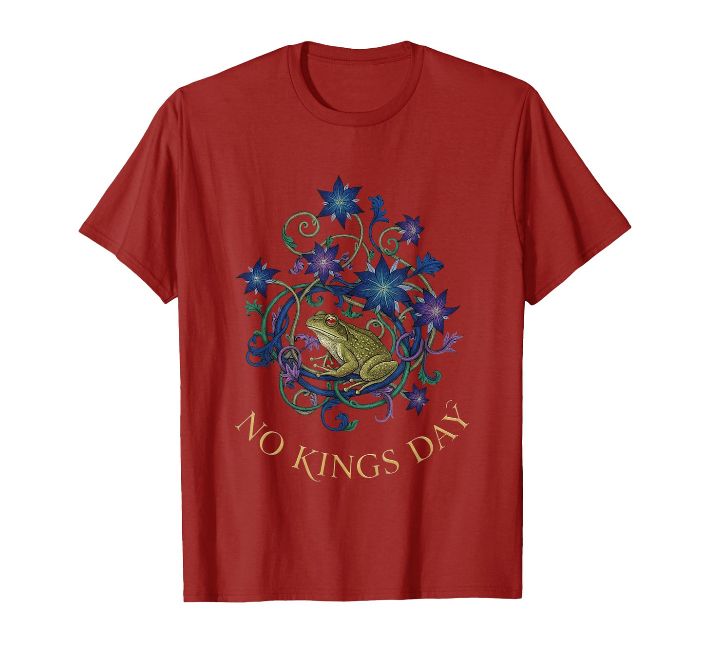 No Kings Day Portland Shirt Frog Protest T-Shirt