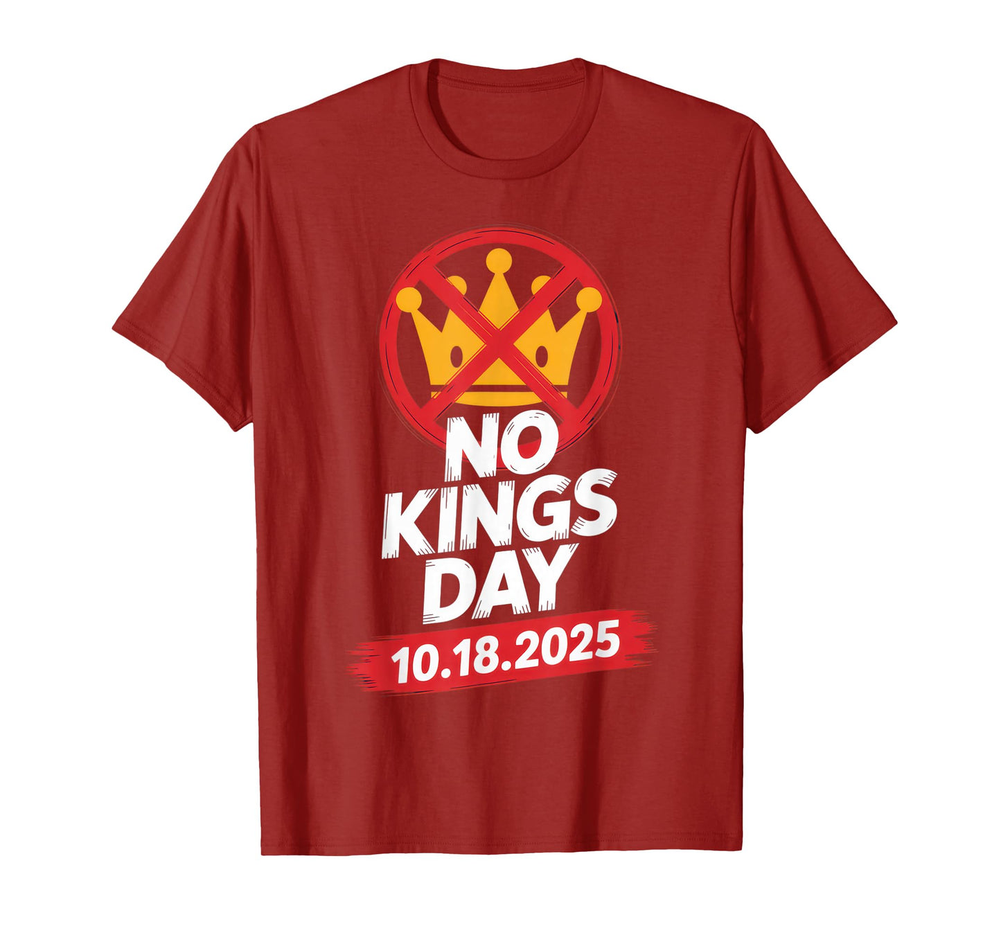 No Kings Day 10.18.2025 Celebration for Freedom Lovers T-Shirt