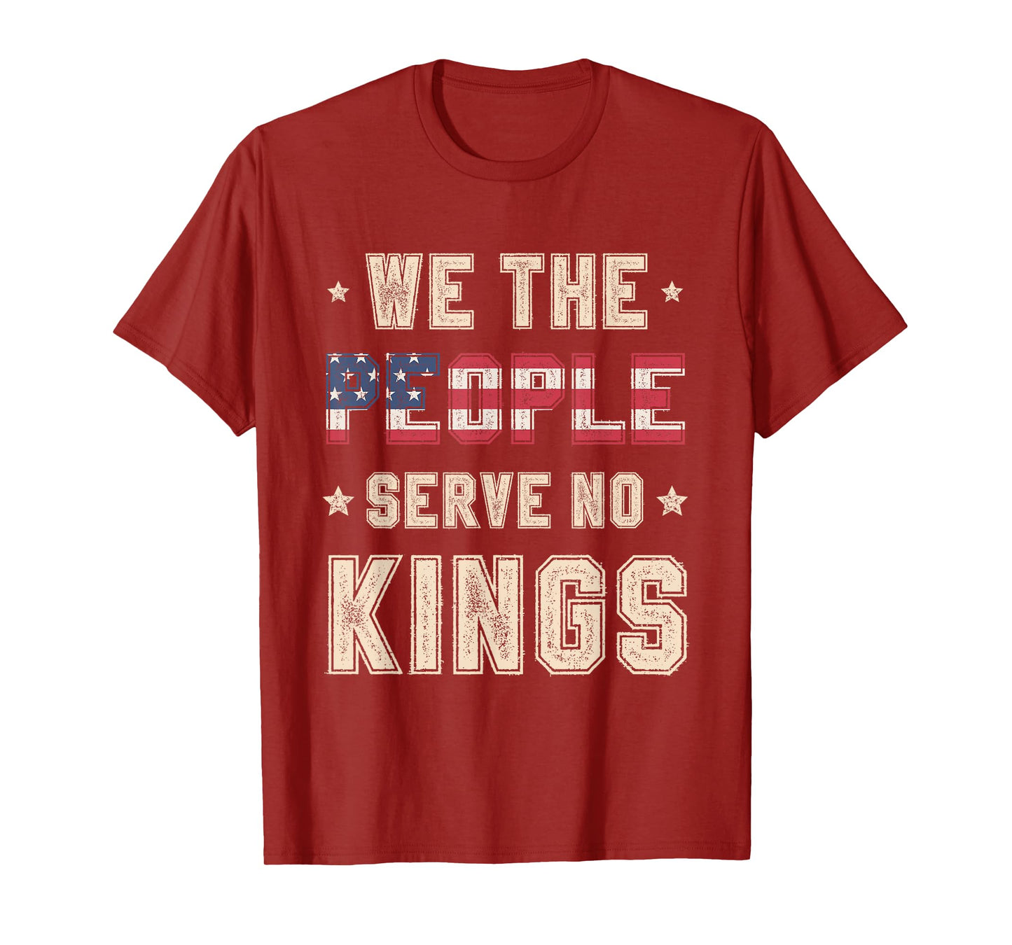 We The People Serve No Kings October 18 Protest T-Shirt