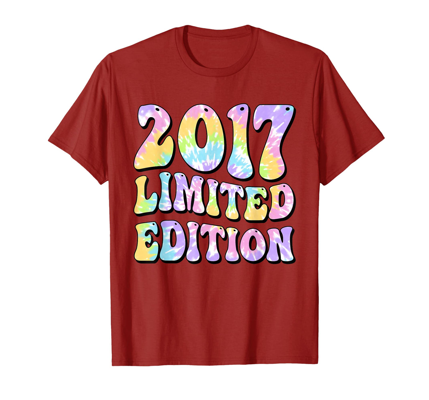 8th Birthday Girl 2017 Limited Edition Awesome Since 2017 T-Shirt