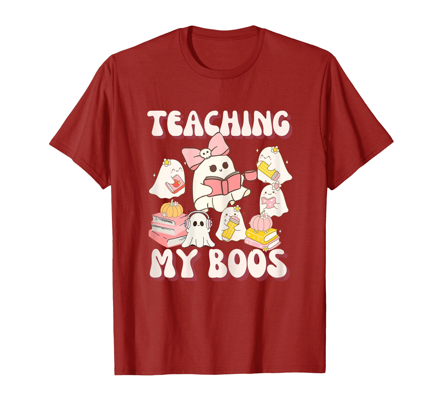 Teacher Halloween Teaching My Boos T-Shirt