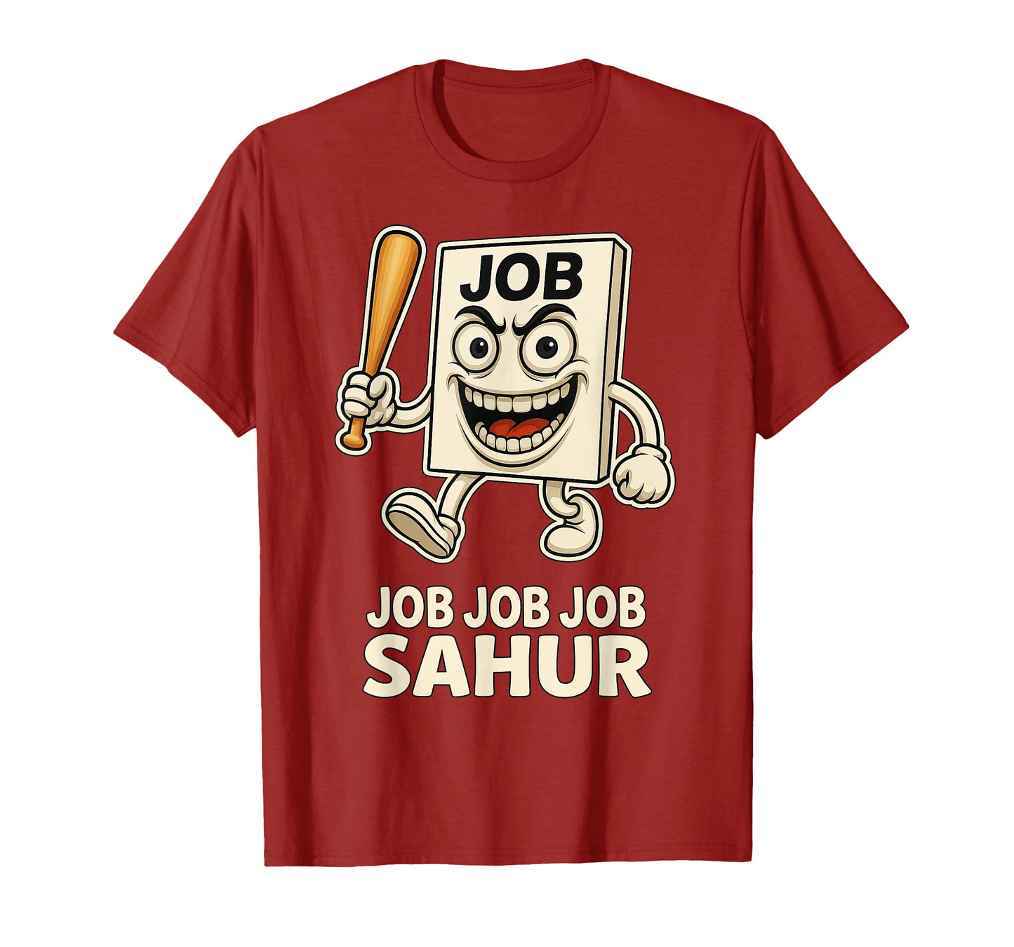 Job Job Job Sahur - Funny Sahur Brain Rot Kids Gaming Meme T-Shirt