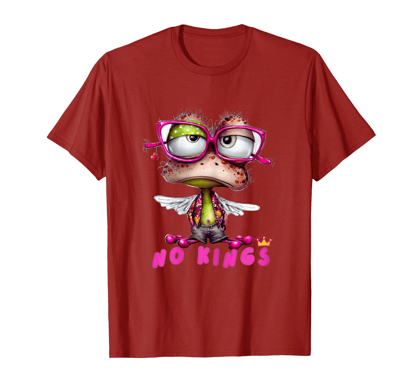 No Kings Shirt Men Women Portland Frog Protest July T-Shirt