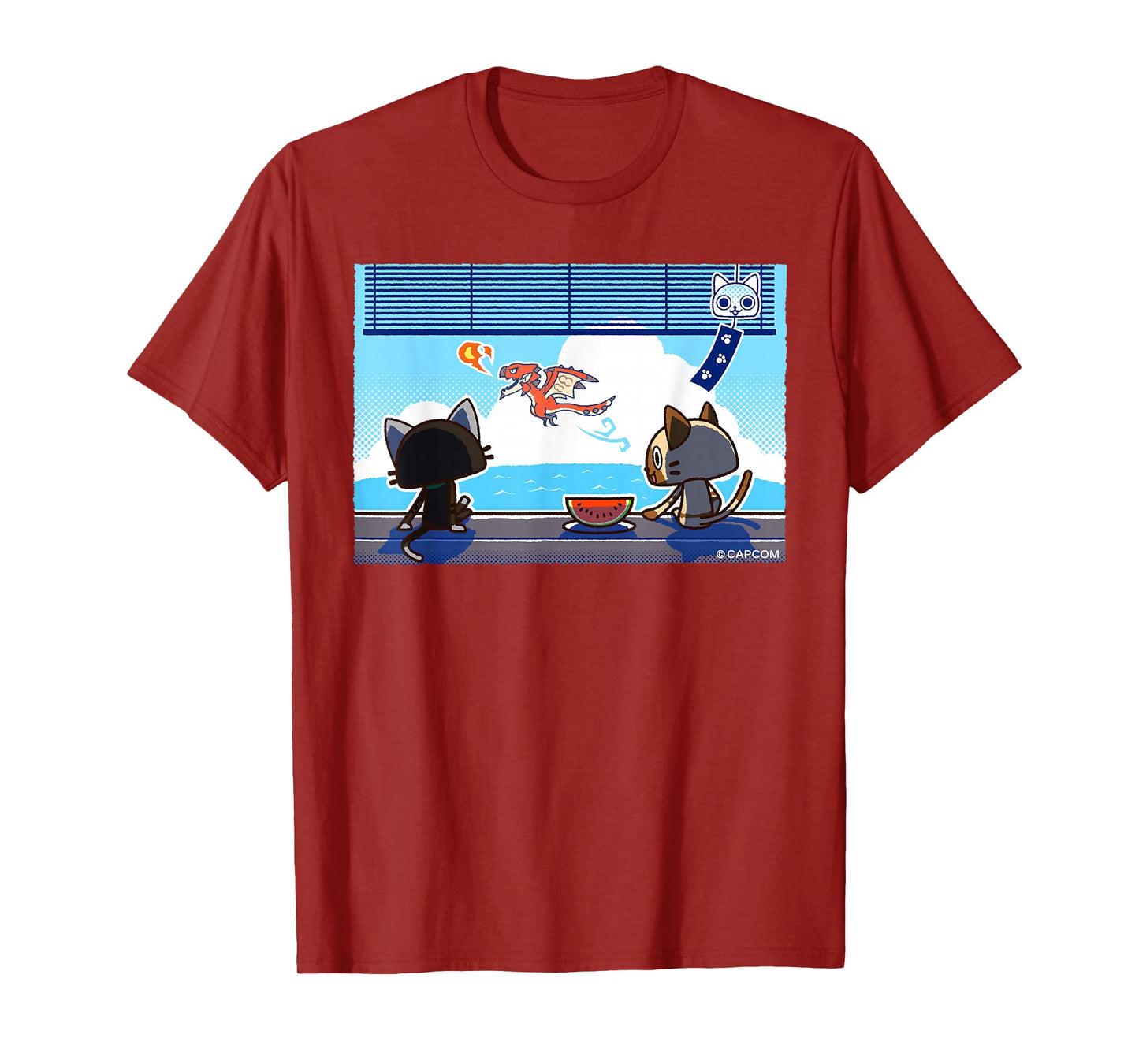 Monster Hunter Felyne & Melynx Holiday T-Shirt