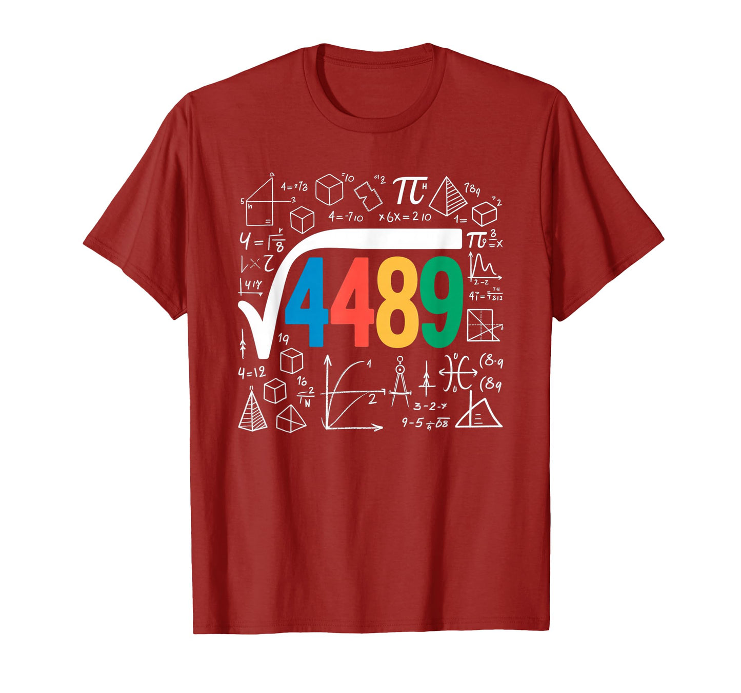 67 Shirt for Math Teachers 4489 Root Shirt Six Seven Tee T-Shirt