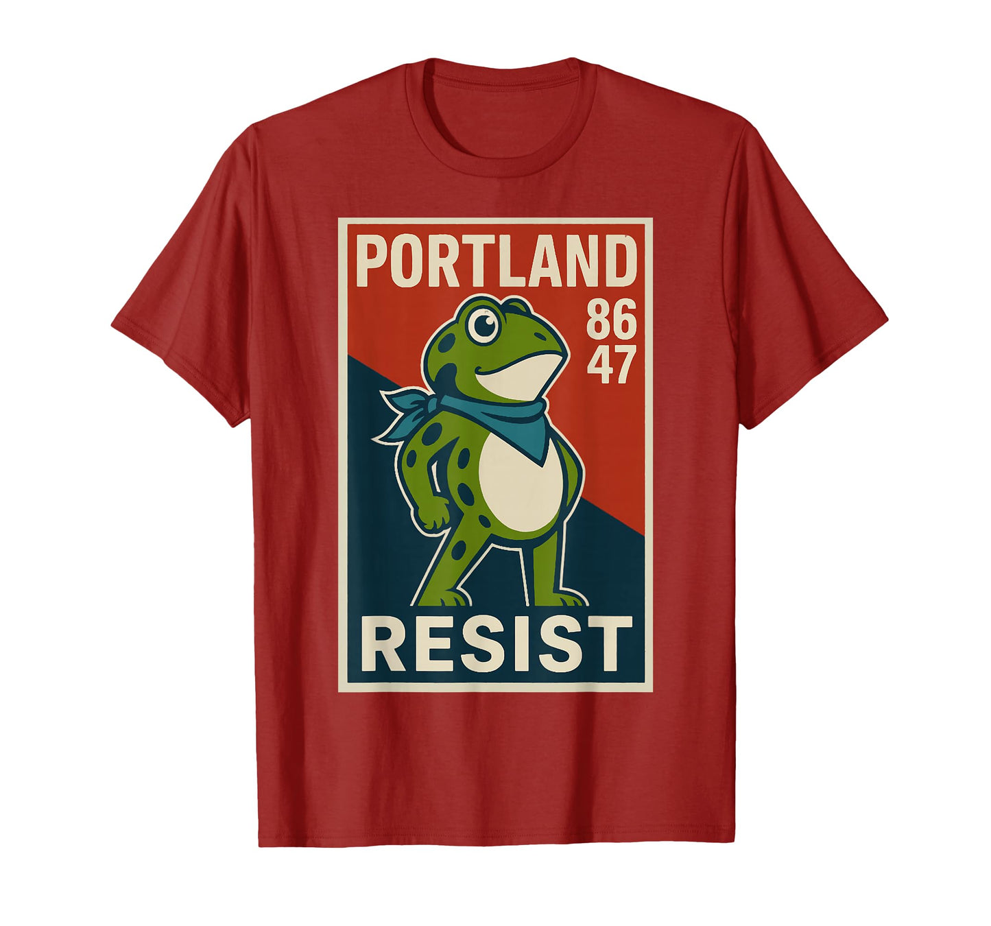 Portland Frog Protest for Men and Women T-Shirt