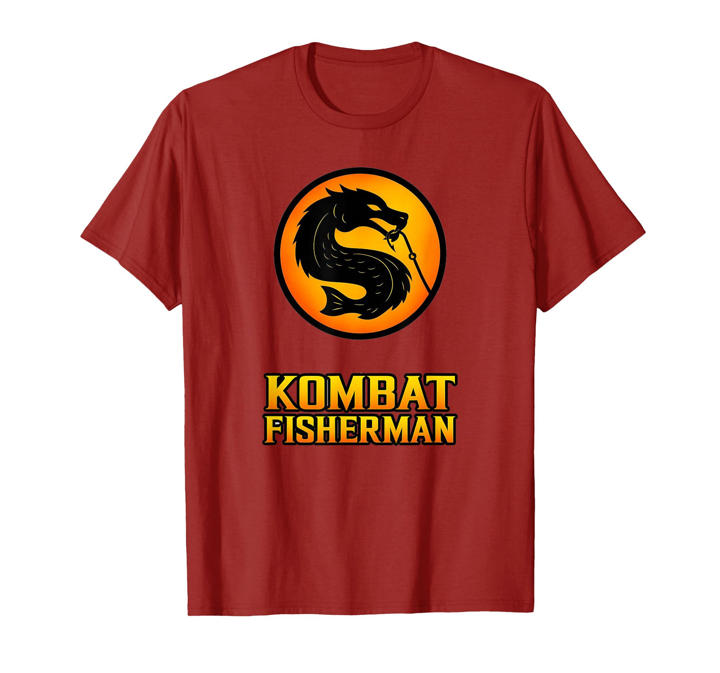 Gamer Fish Fishing Birthday Gifts Game Combat Fisherman T-Shirt