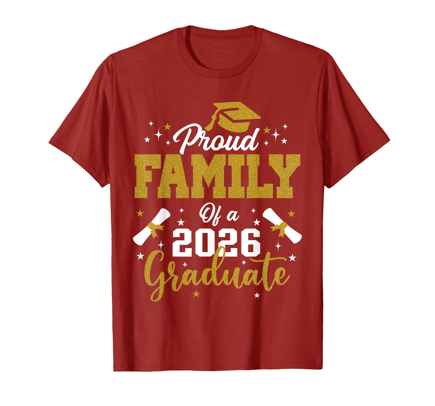 Family 2026 Graduation Proud Family of a 2026 graduate T-Shirt