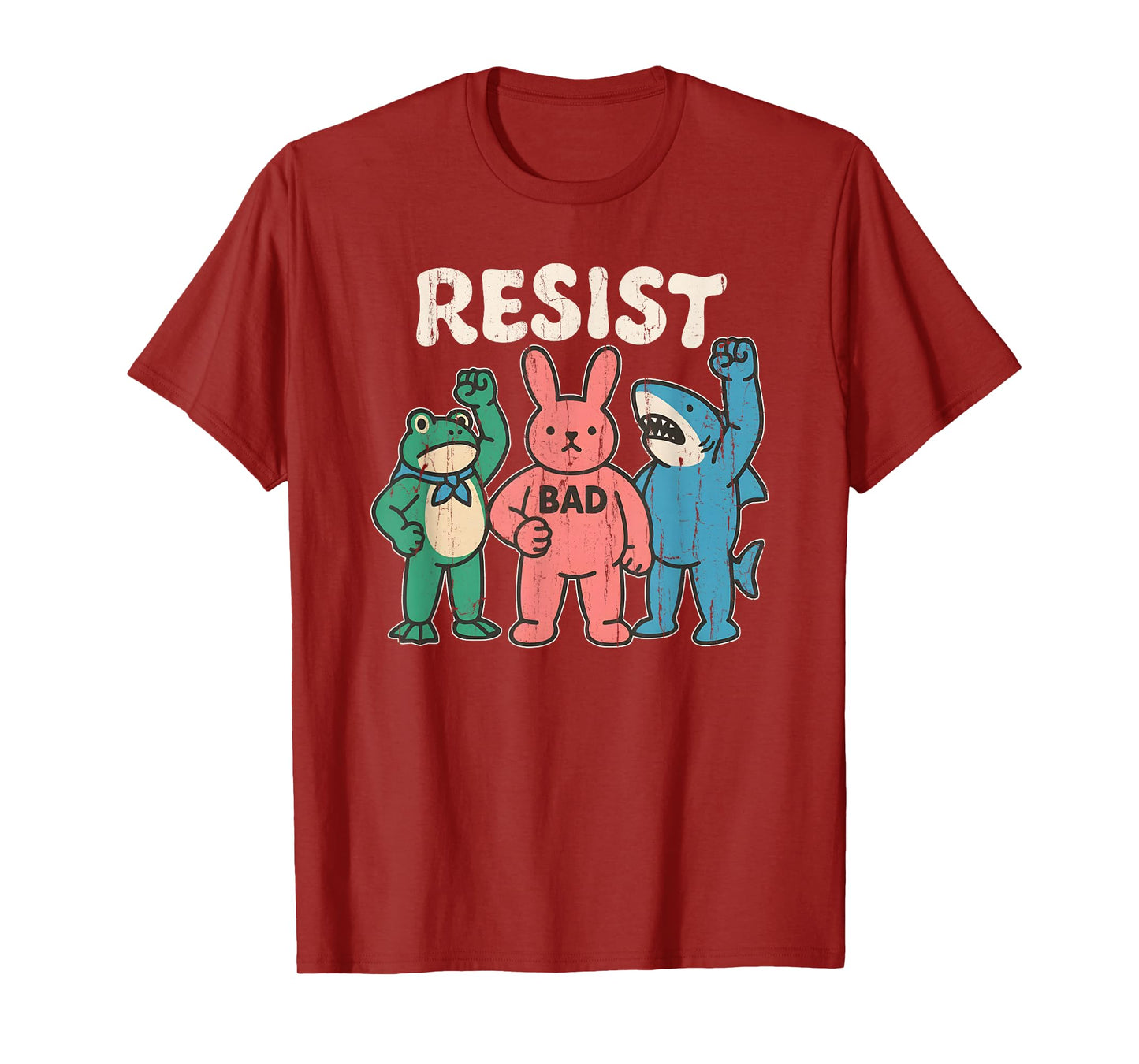 Resist Frog and Friends T-Shirt