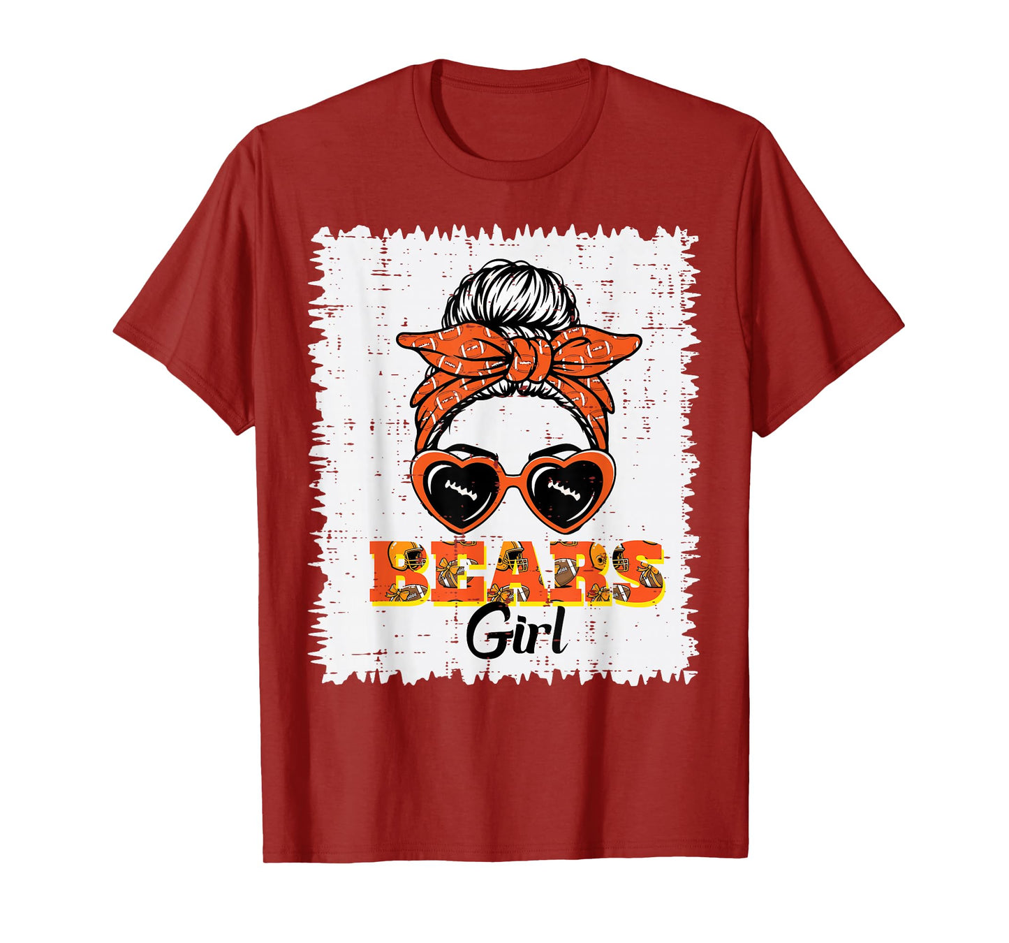 Bear Girl Women Kids Girls Youth Teen T-Shirt