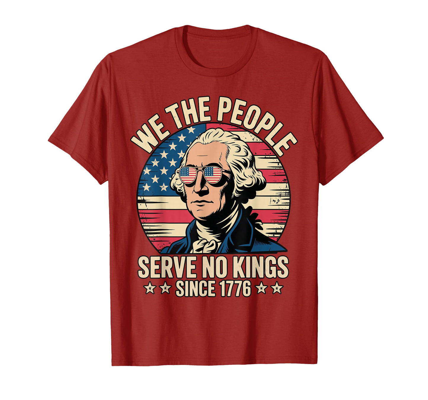 No Kings in America We The People Political Tee Men Women T-Shirt