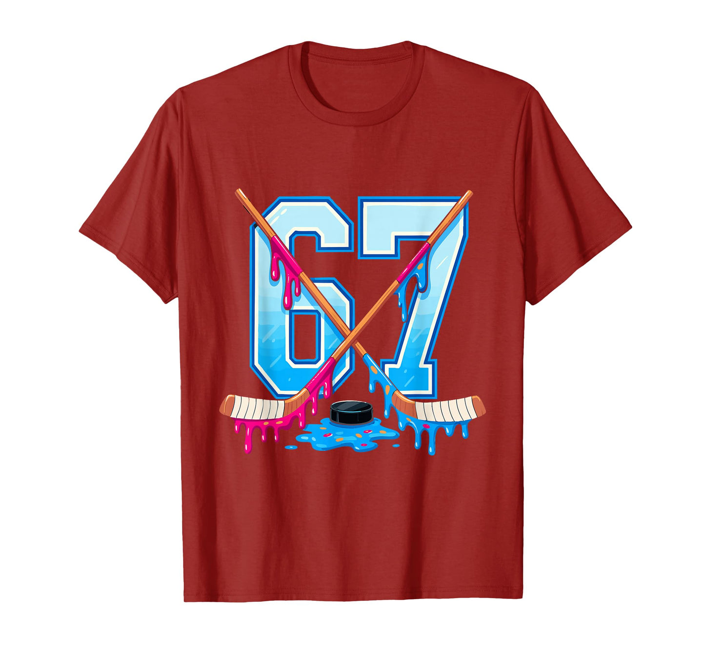 67 Hockey Drip T-Shirt