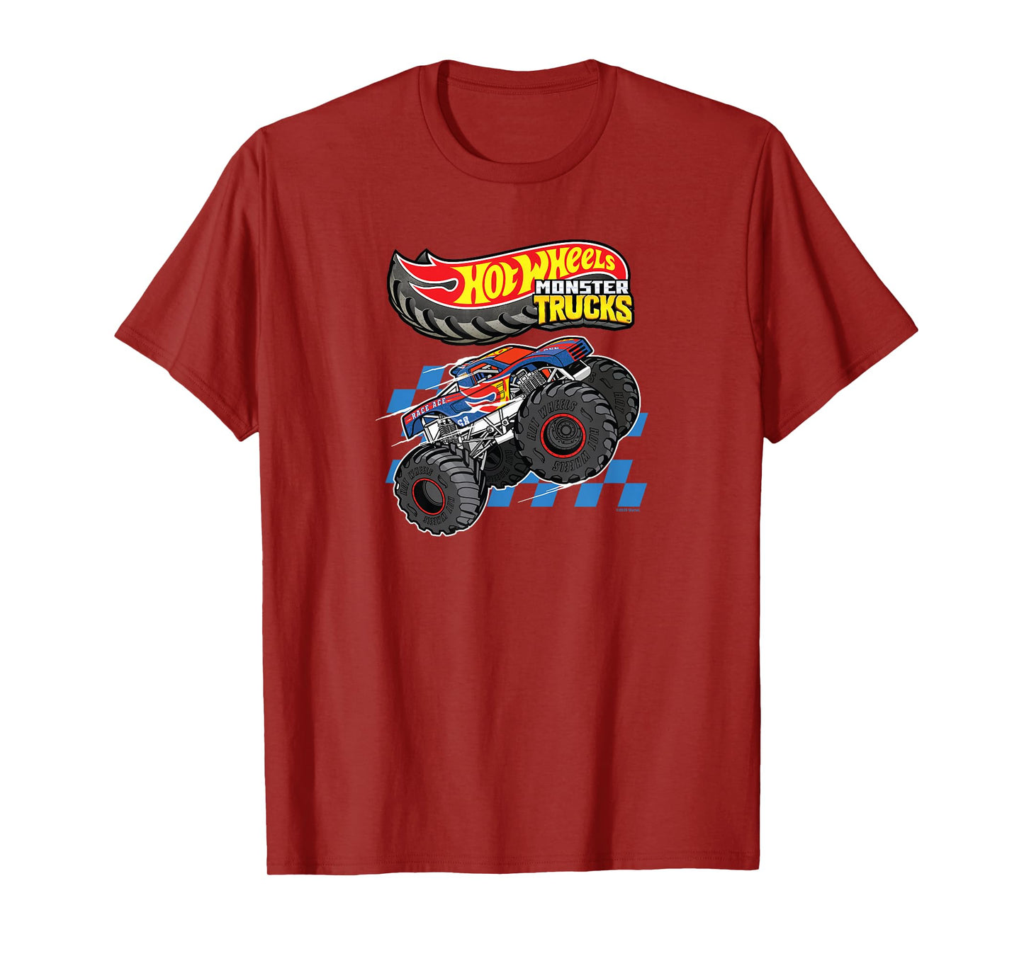 Hot Wheels Monster Trucks Race Ace Power T-Shirt